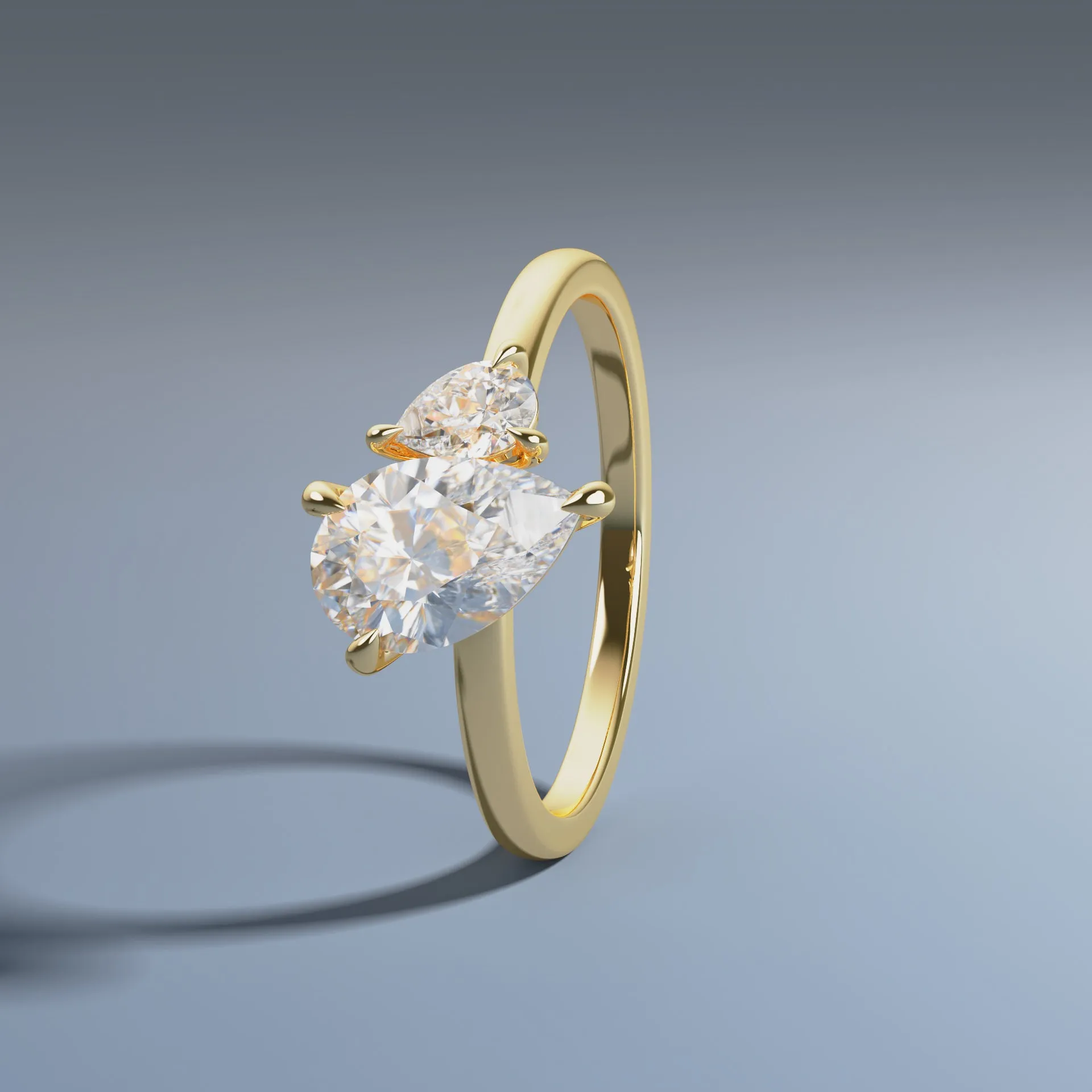 1.2ct Two Stone Ring - UNION