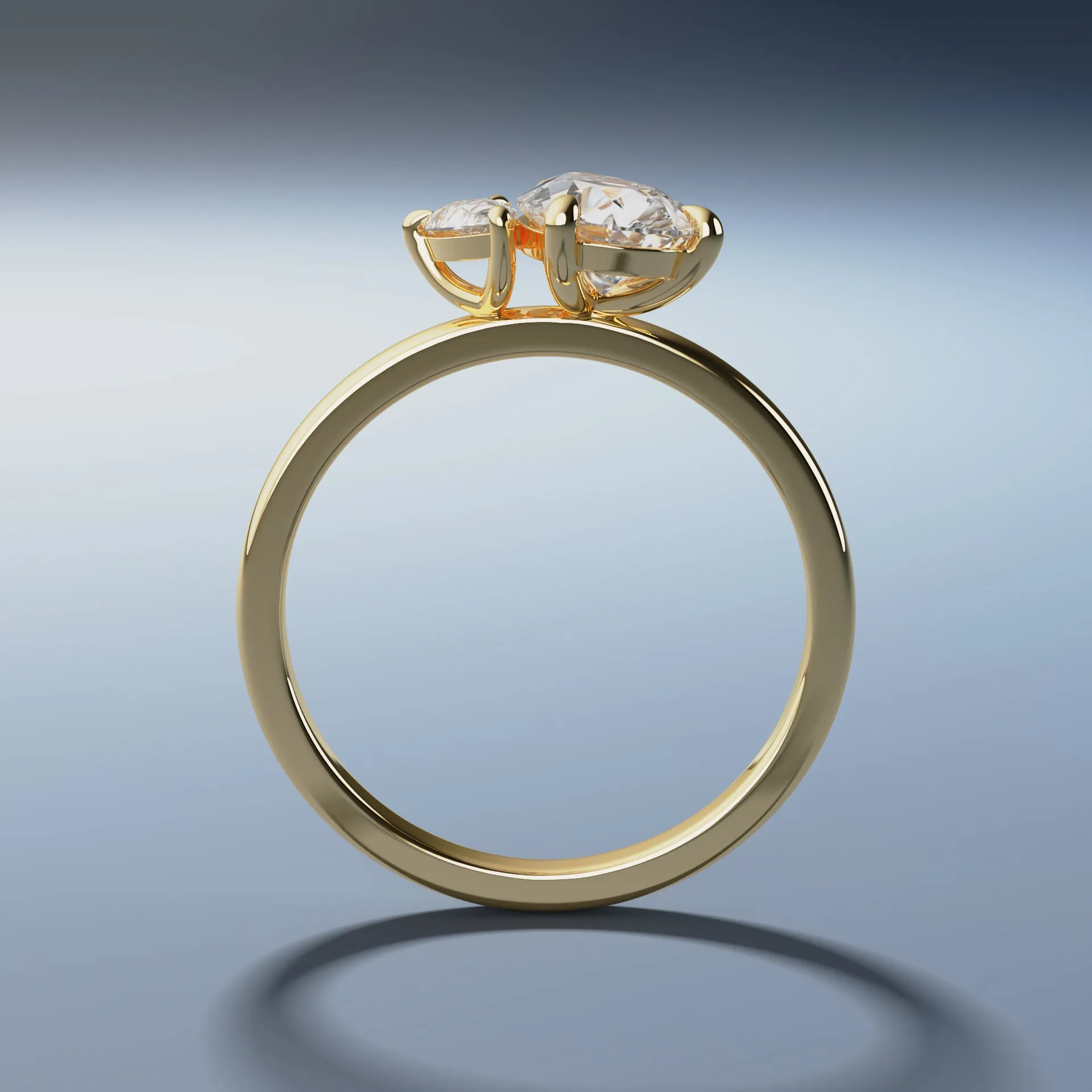 1.2ct Two Stone Ring - UNION