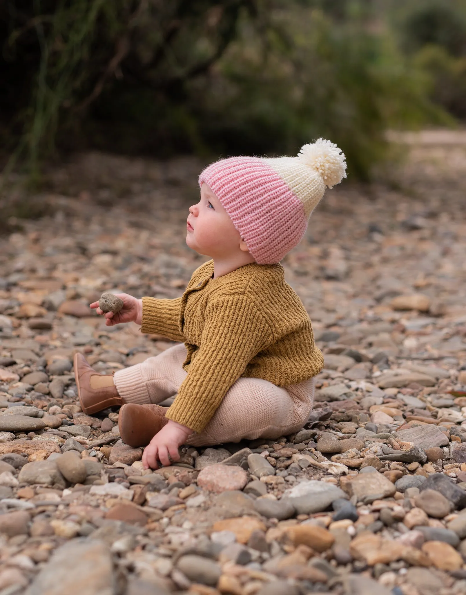 Acorn Mountain Beanie - Pink