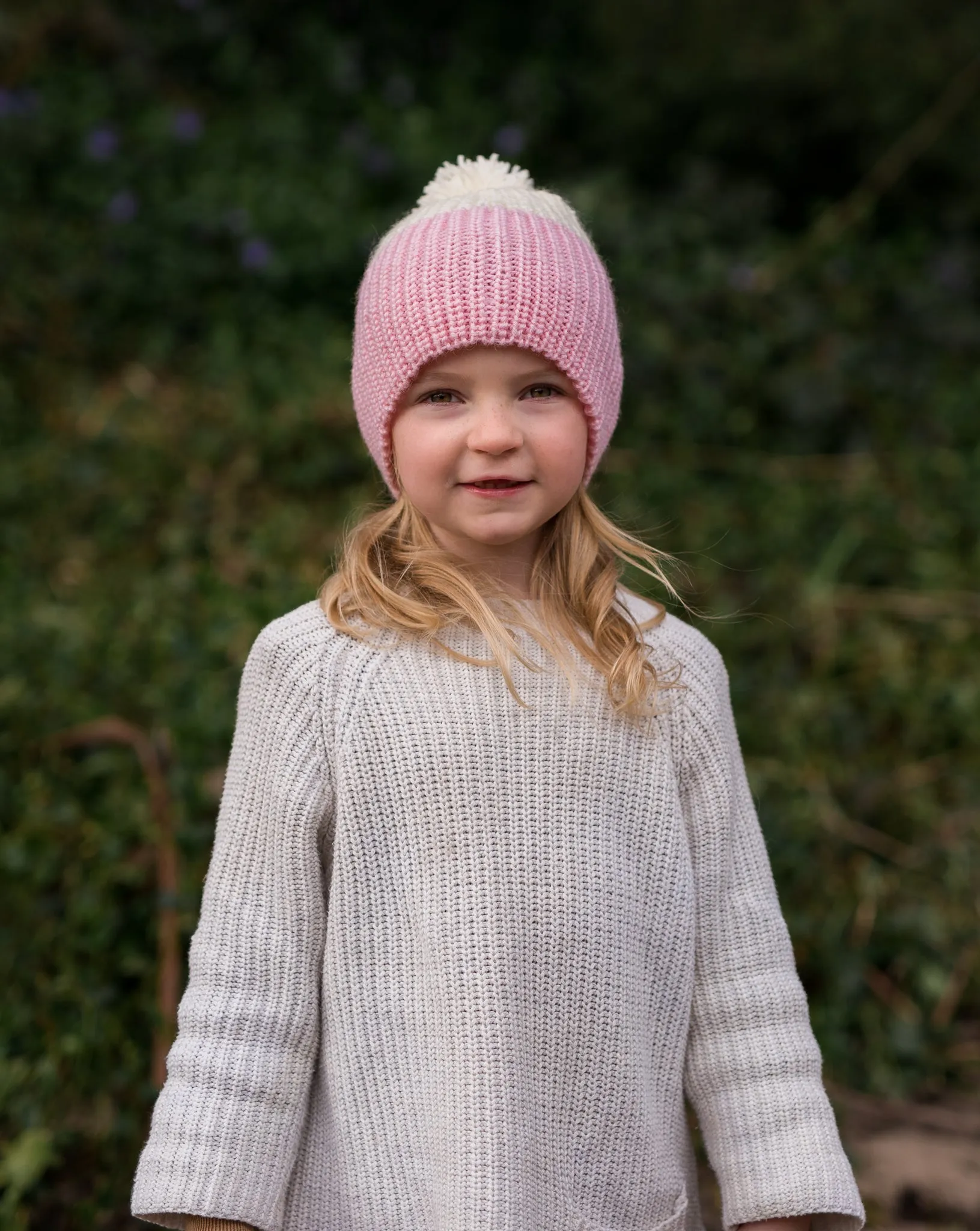 Acorn Mountain Beanie - Pink