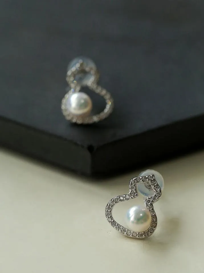 Aurora Freshwater AK Mini Gourd Stud Earrings