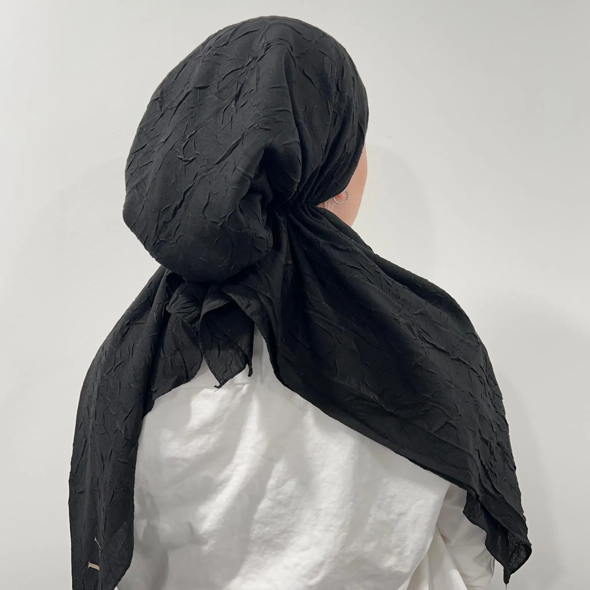 Bamboo Solid Pretied Headscarf by Valeri
