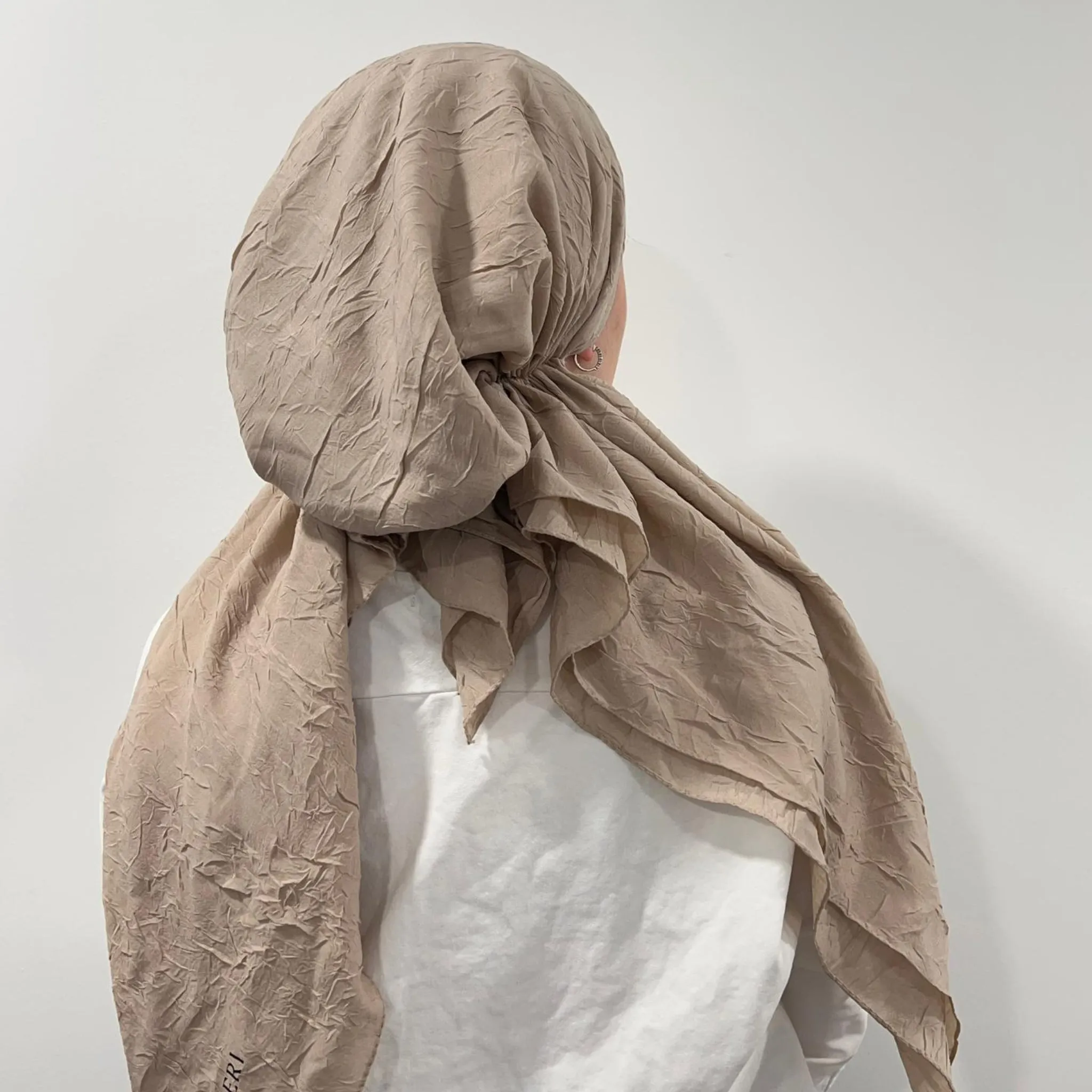 Bamboo Solid Pretied Headscarf by Valeri
