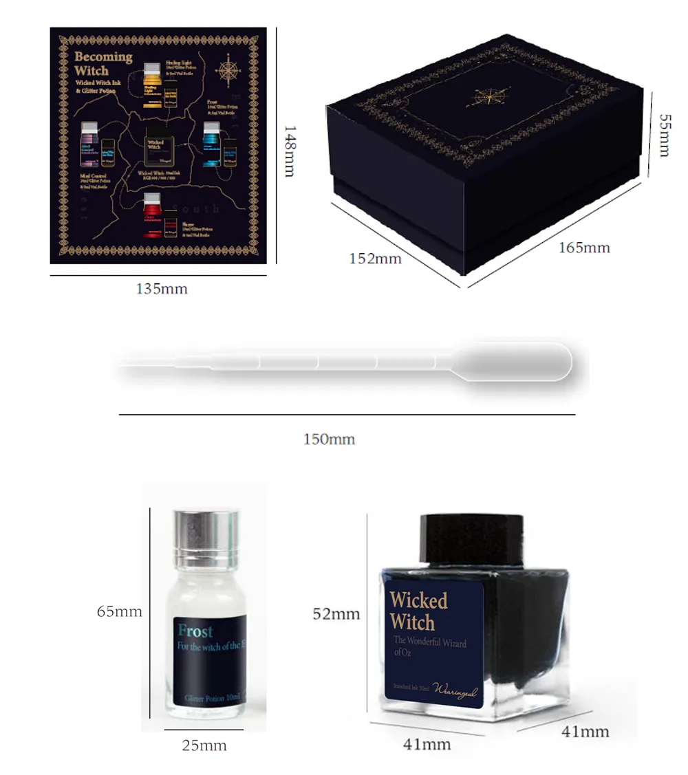 Becoming Witch Ink   Glitter Potion Set
