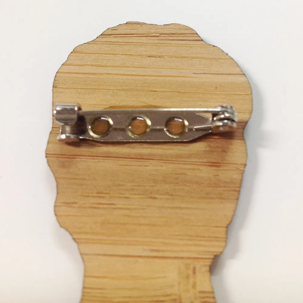 Brooch: Andy Warhol