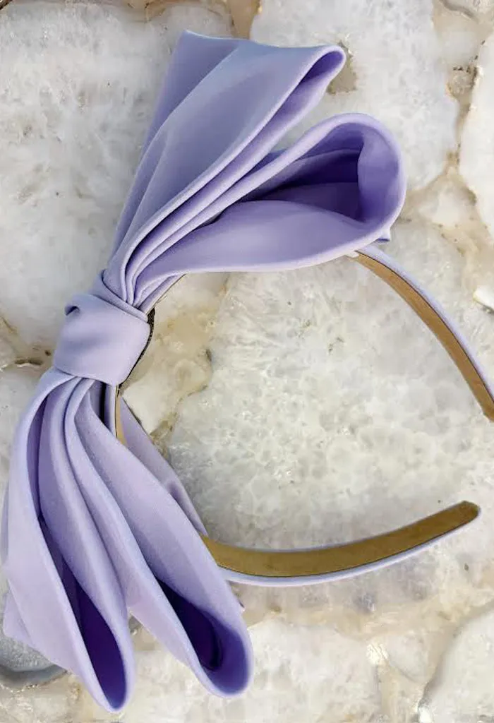 Cammie Headband-Lilac