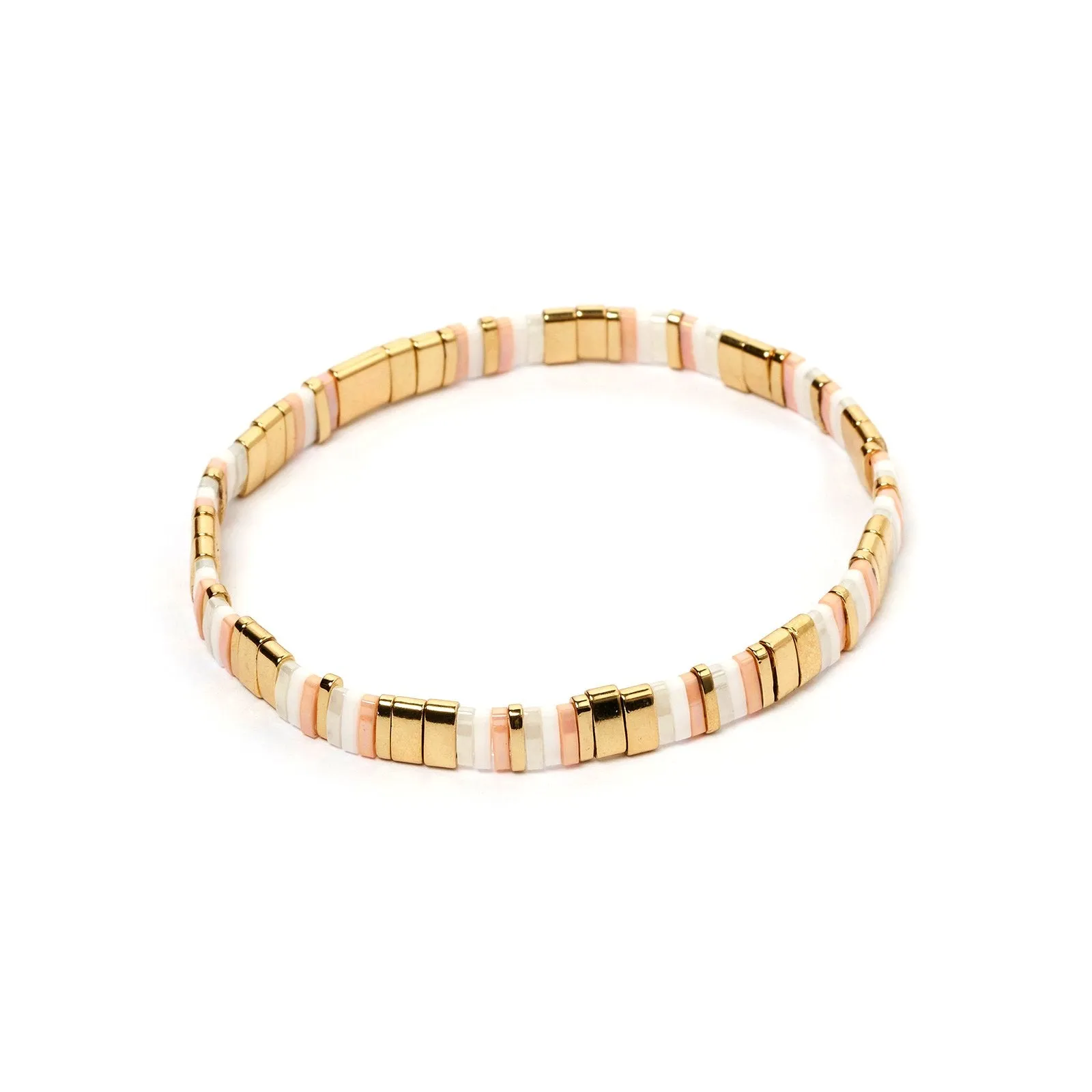 Caribbean Bracelet Set - Peony