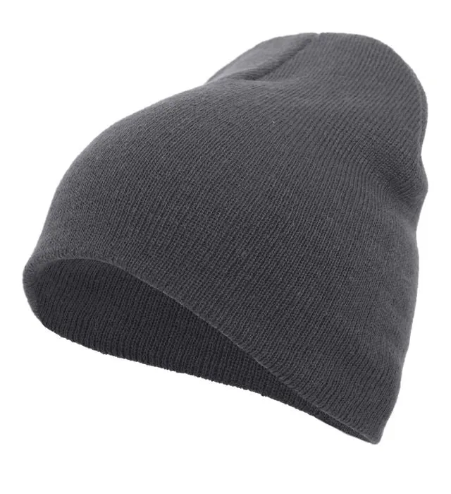 Chaos - BASIC KNIT BEANIE with Chaos Logo - Graphite (601K)