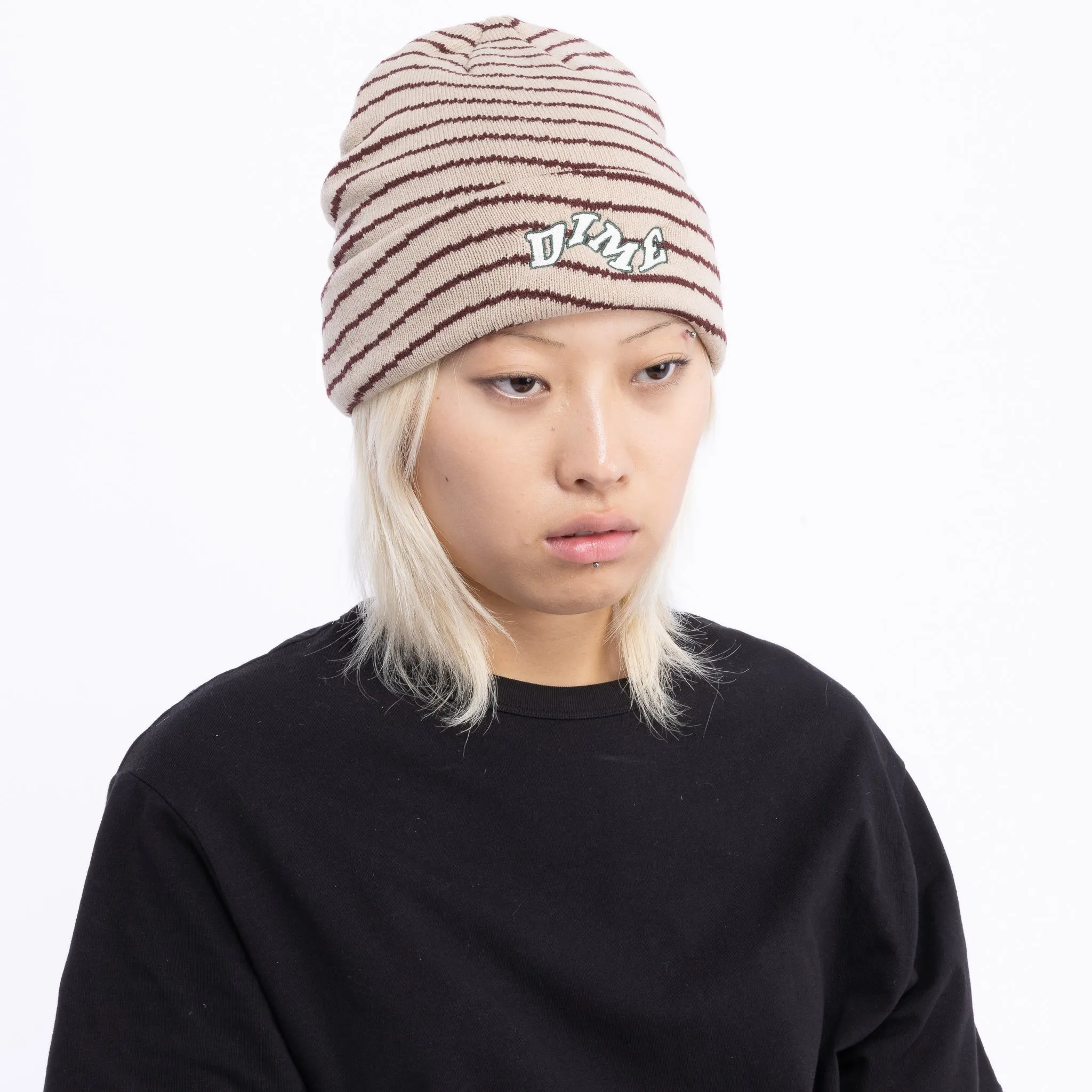 College Wave Cuff Beanie