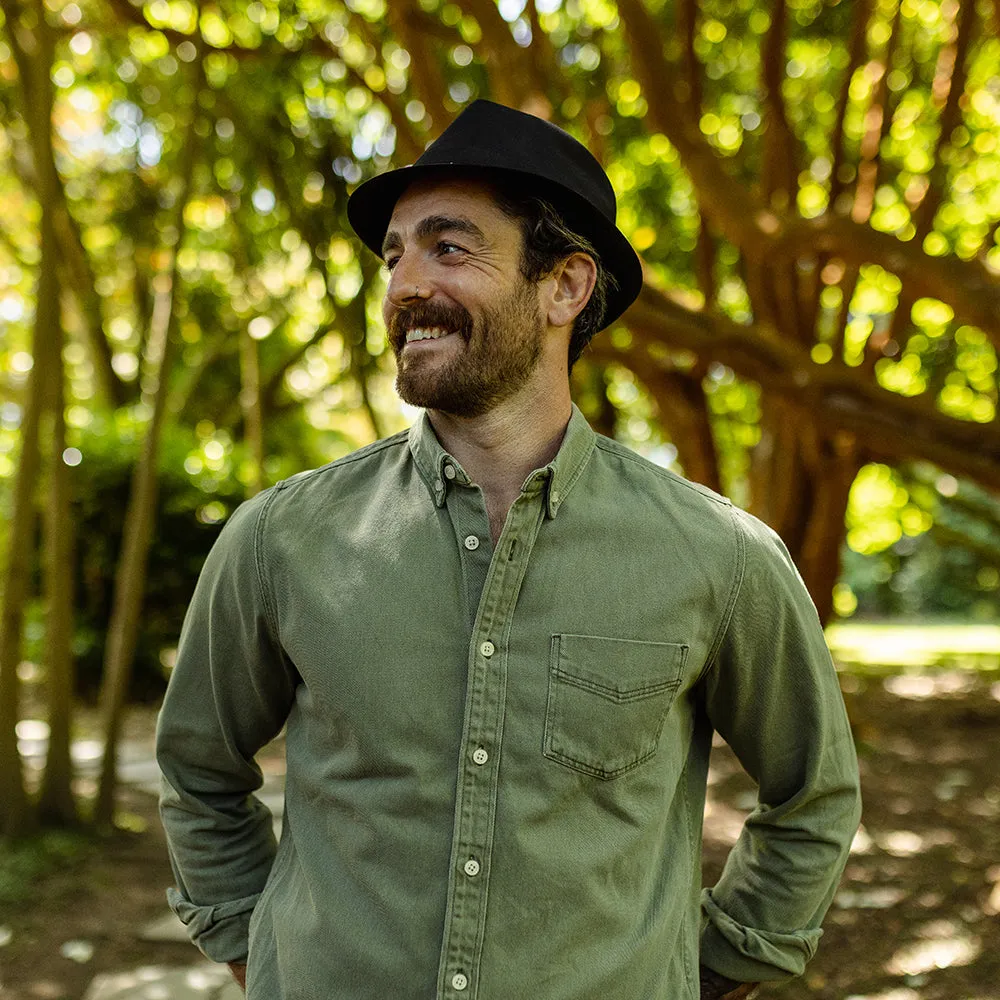 Cotton Trilby Hat Black Wholesale Pack