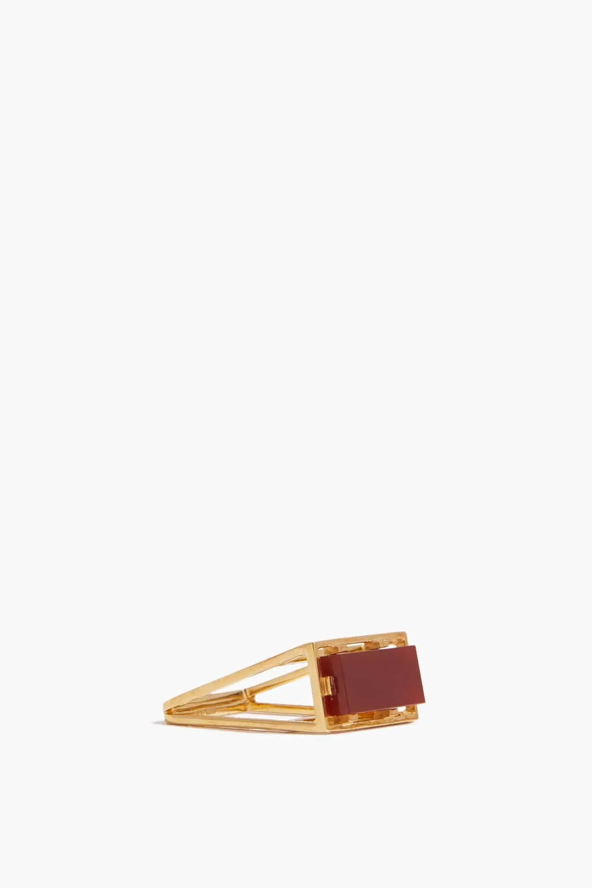 Diaspro Ring in Carnelian