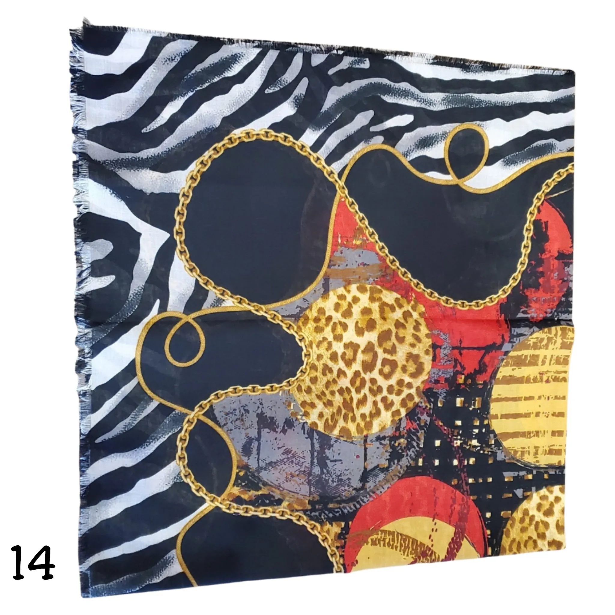 EBTKS Fringe Tichel: Open Headscarf