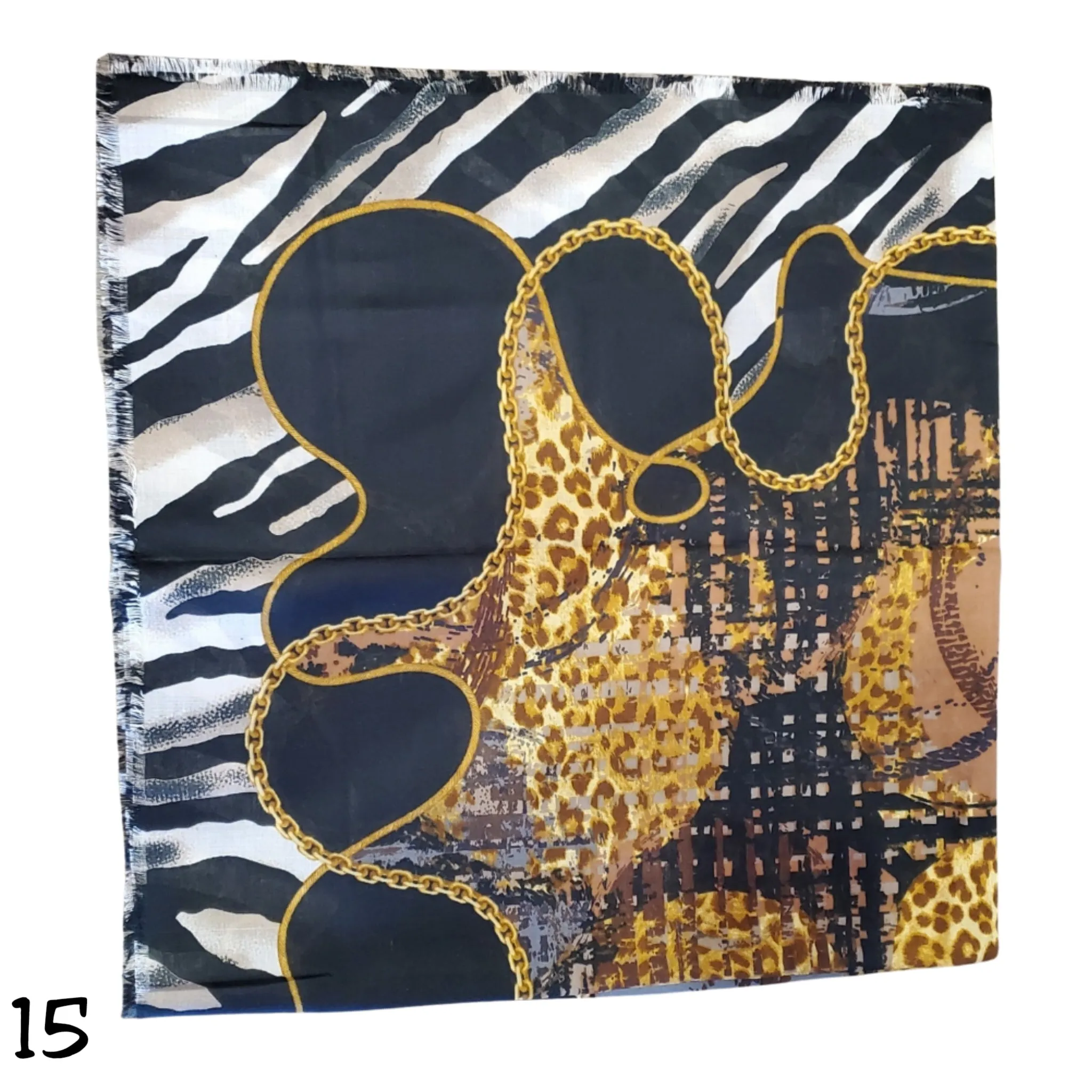 EBTKS Fringe Tichel: Open Headscarf