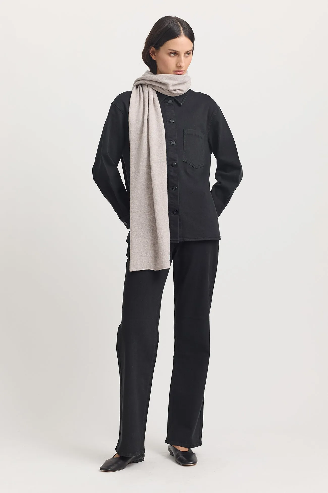 FINE WOOL SCARF