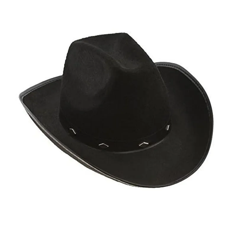 Four Colors Rivet Cowgirl Hat