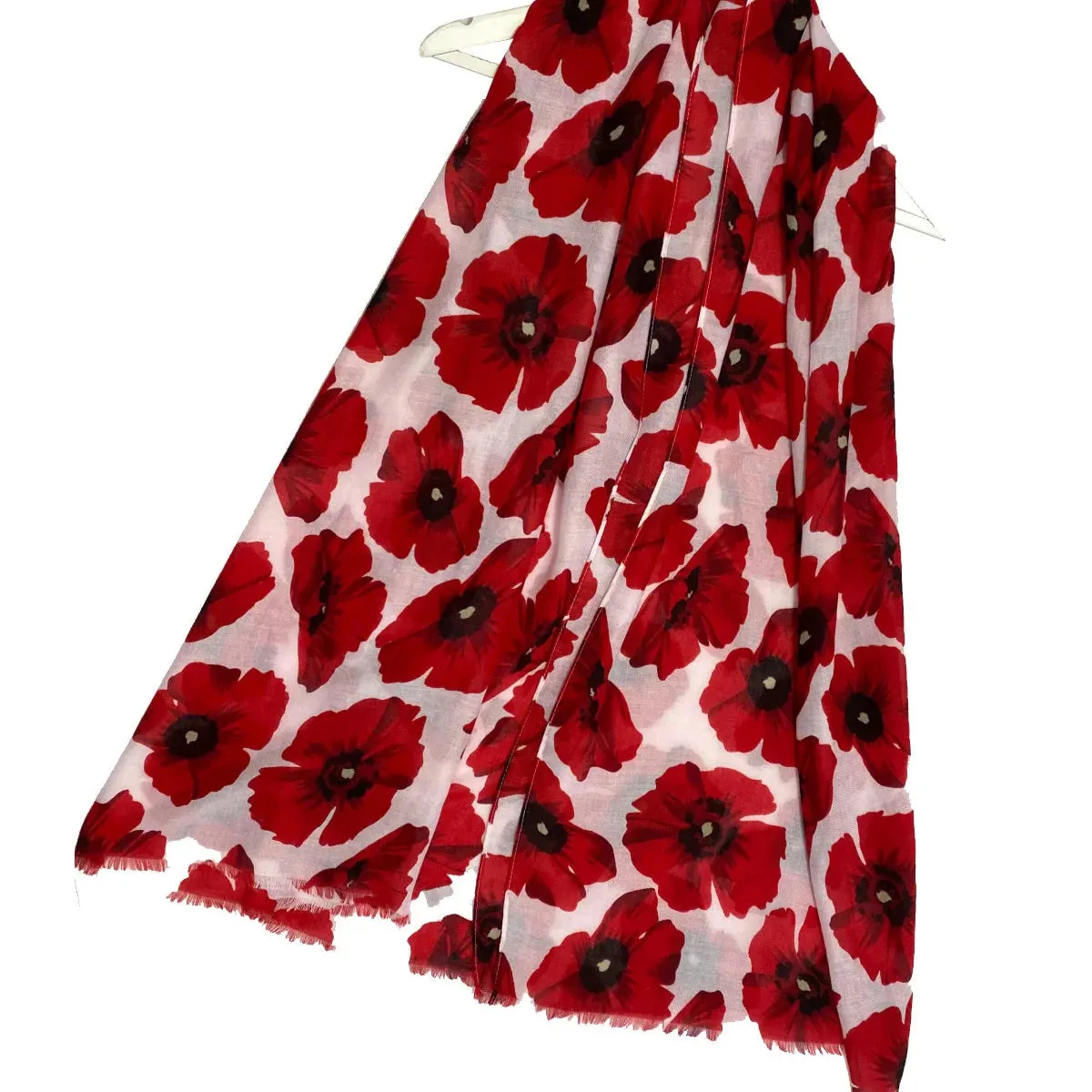 FSW Bold Poppy Print Scarf