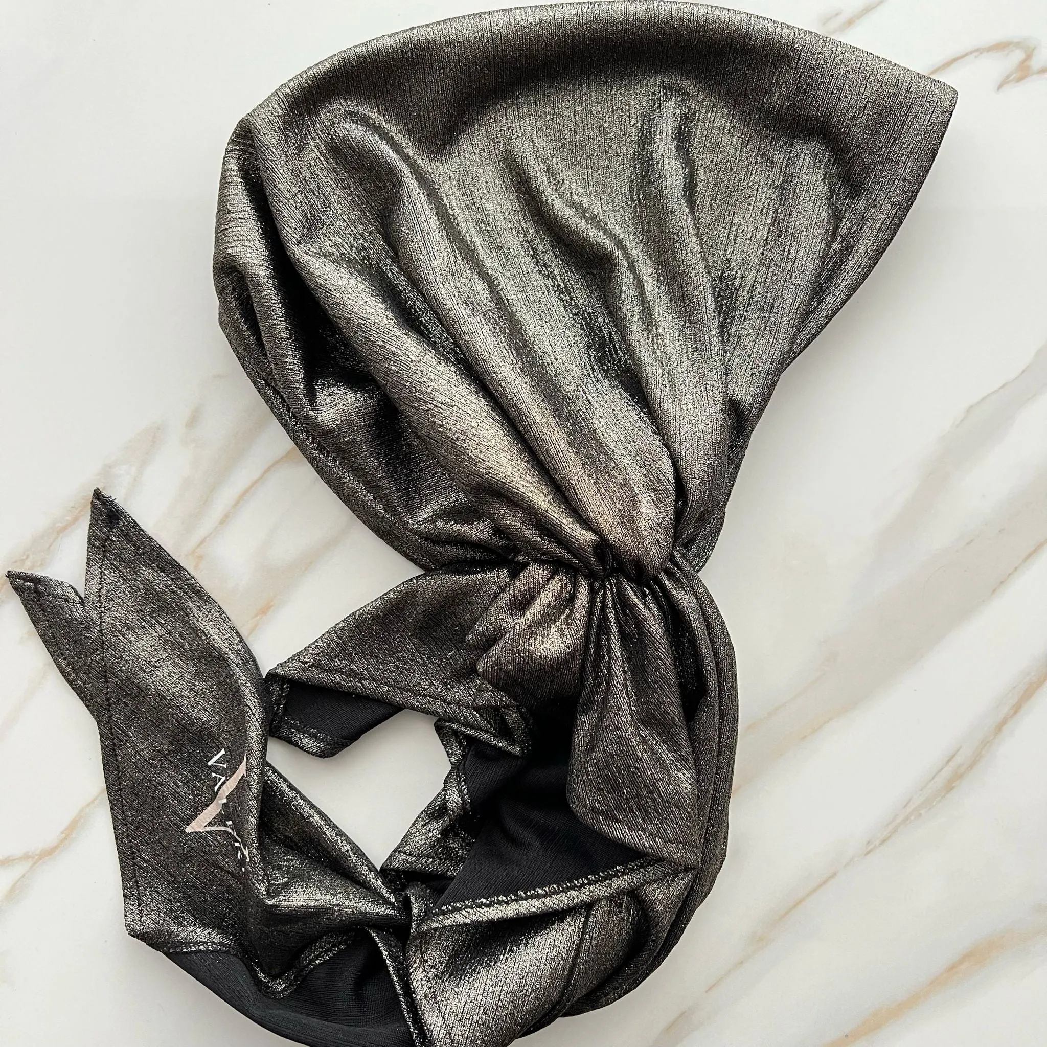 Glitter Pre-tied Headscarf by Valeri