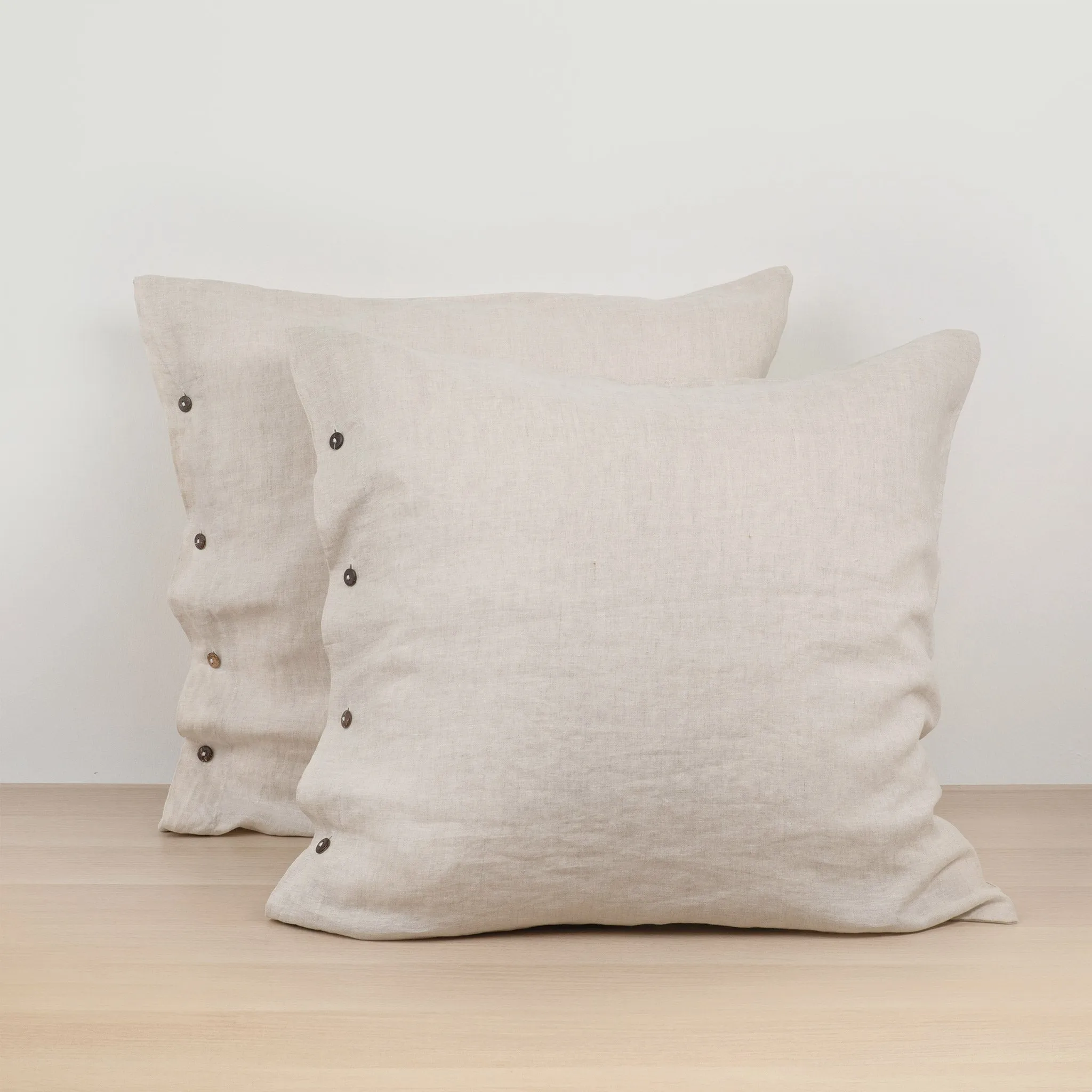 Heveya® Linen Throw Pillow Cases
