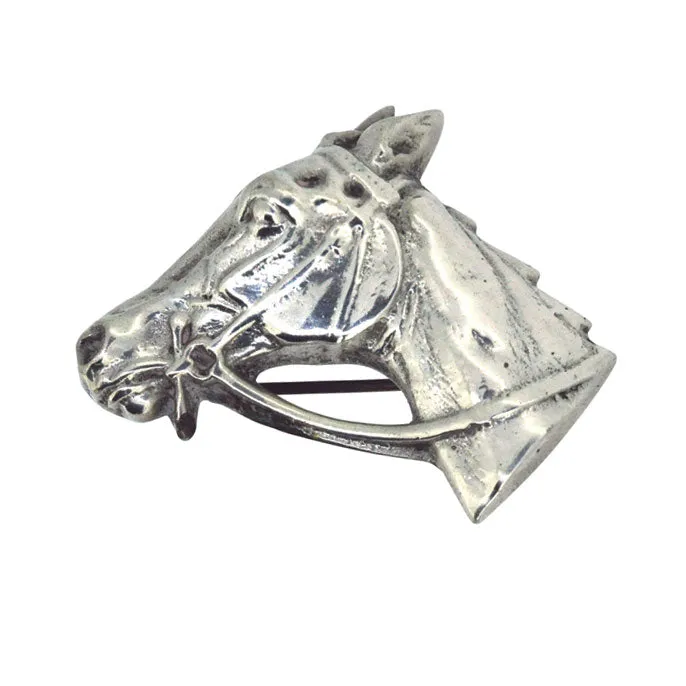 Horse Head Brooch