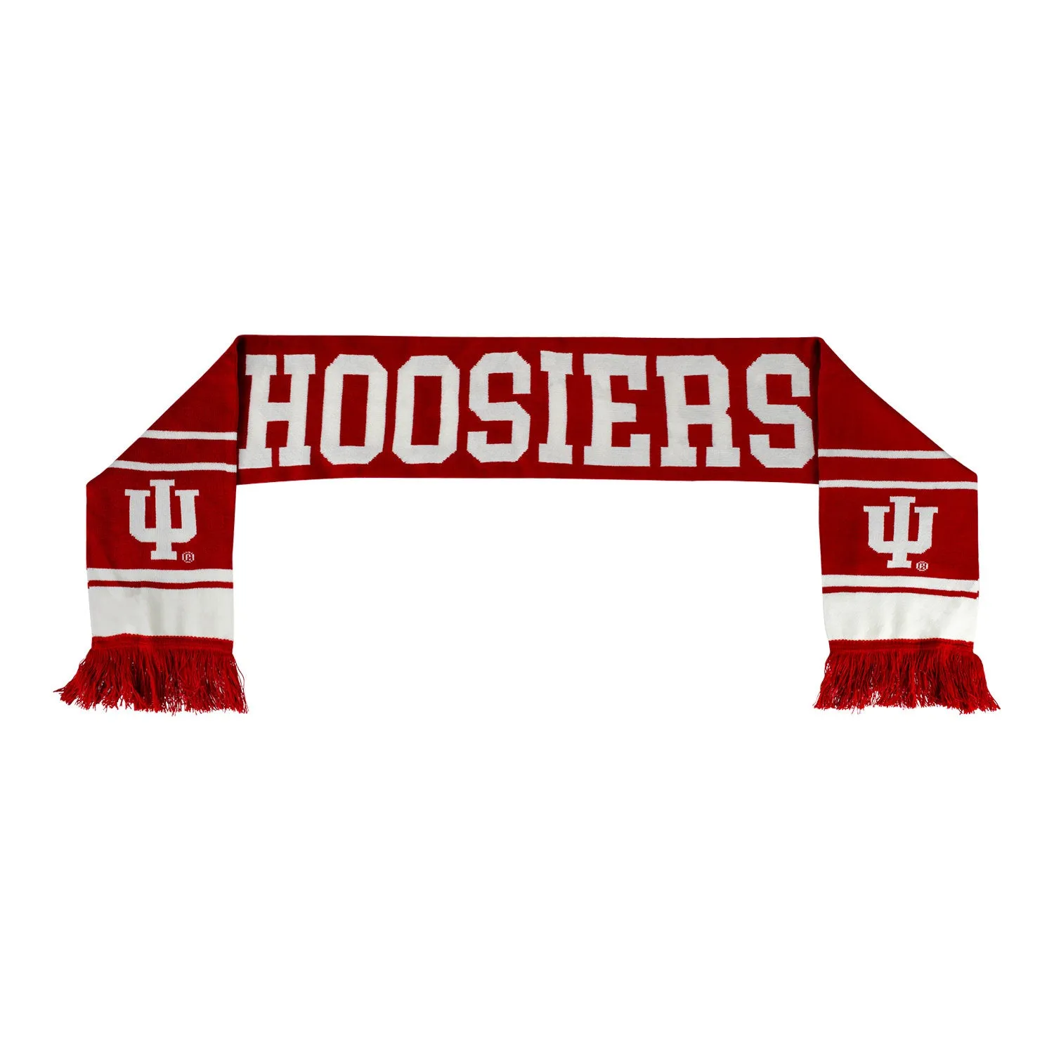 Indiana Hoosiers Crimson Scarf and Glove Combo