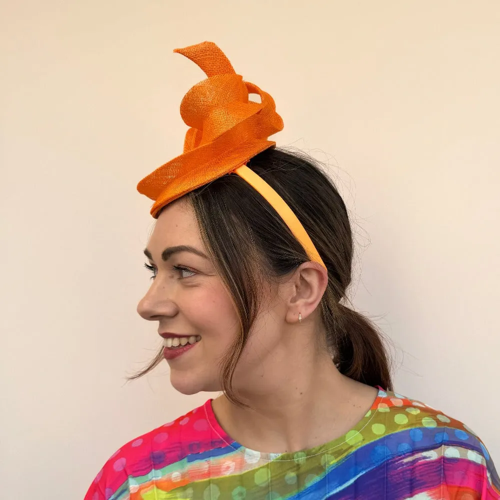 J Bees JB24/18 Skull Cap with twist In Yellows and Oranges