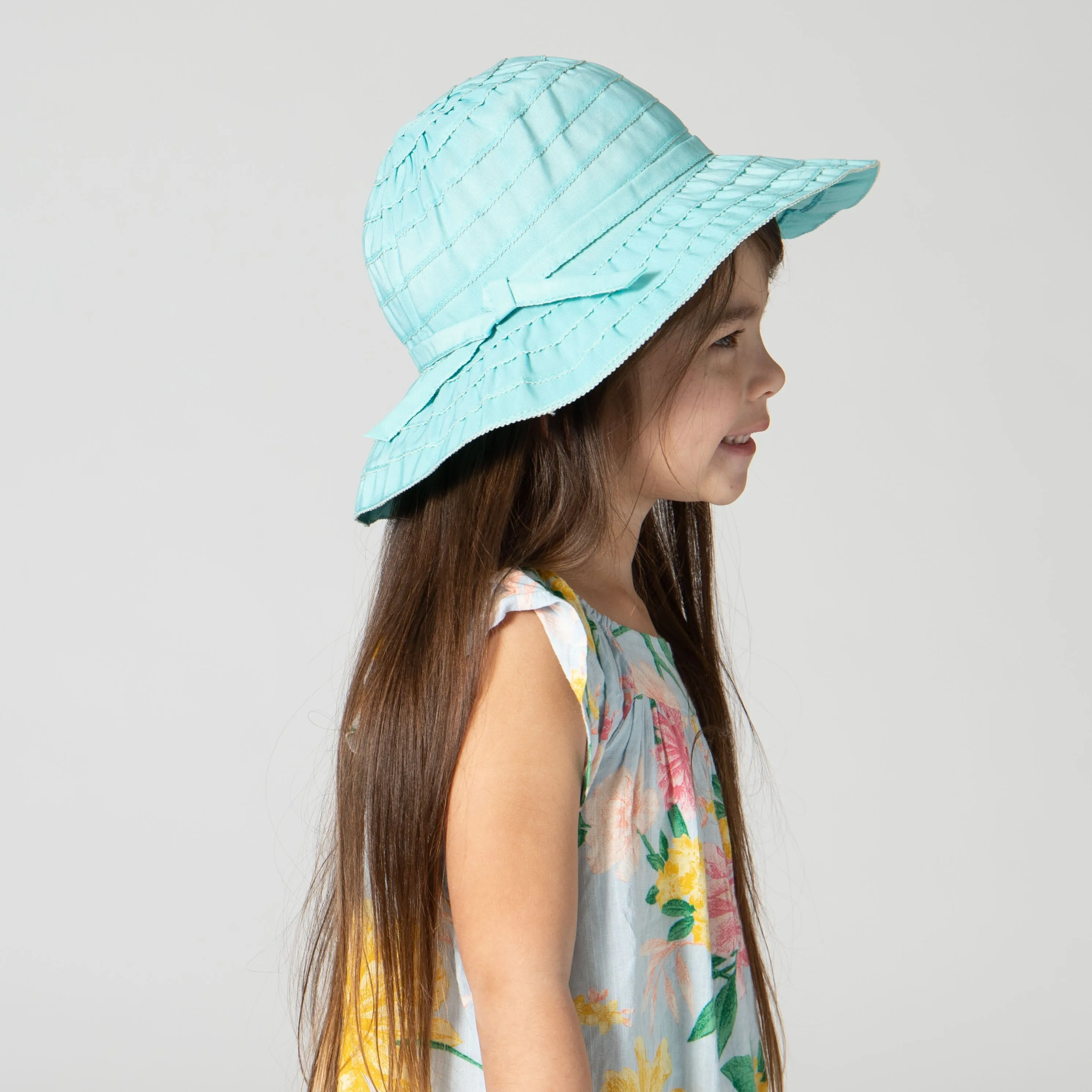 Kids Ribbon Floppy Hat