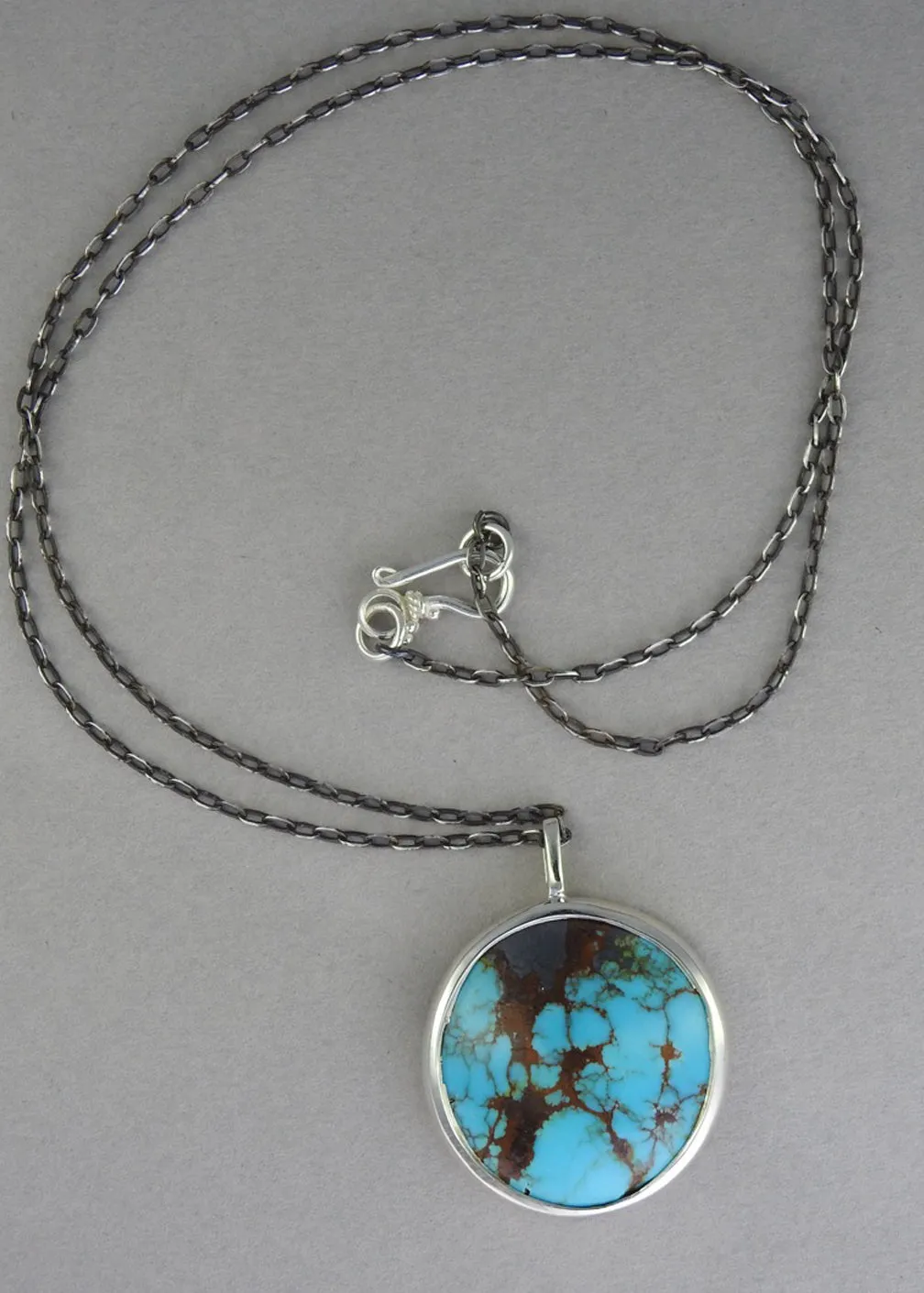 Kingman Arizona Turquoise Pendant