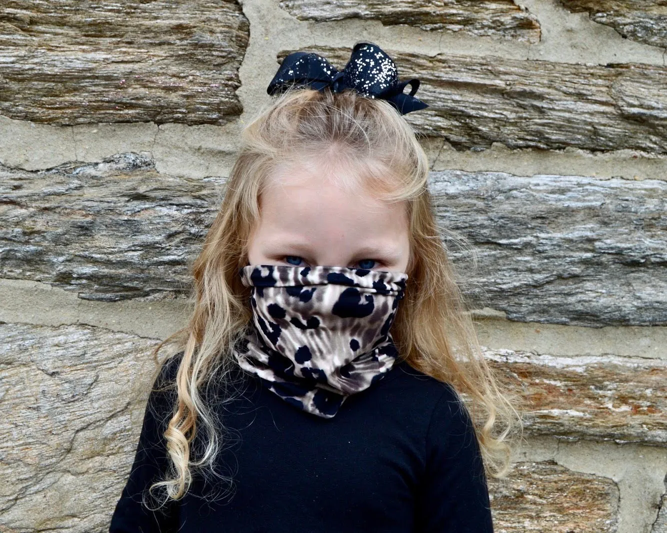 Leopard Face Cover/Headband