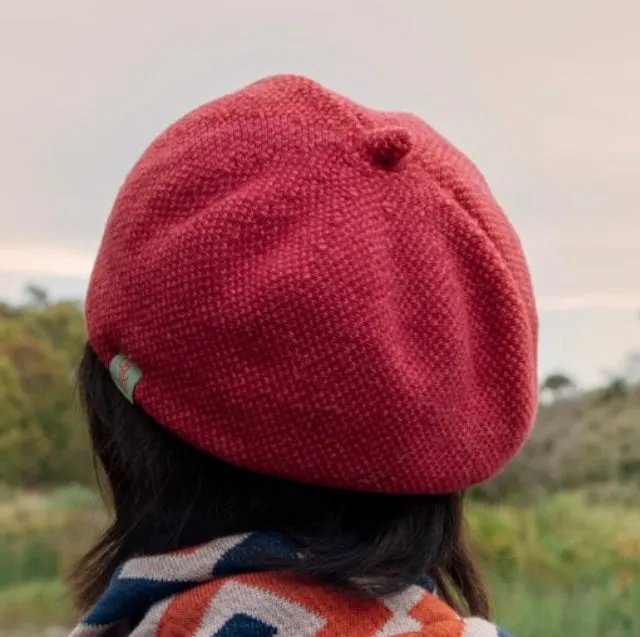 Marlene Beret - Australian Lambswool - Rust