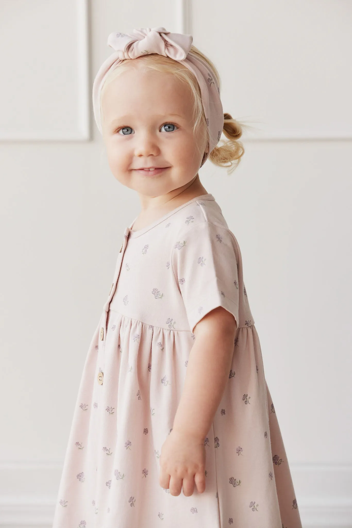 Organic Cotton Headband - Meredith Violet