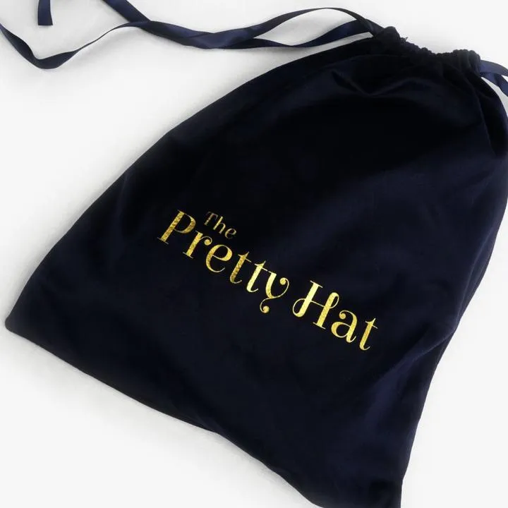 Patricia Pearl Trim Wool Beret - Black