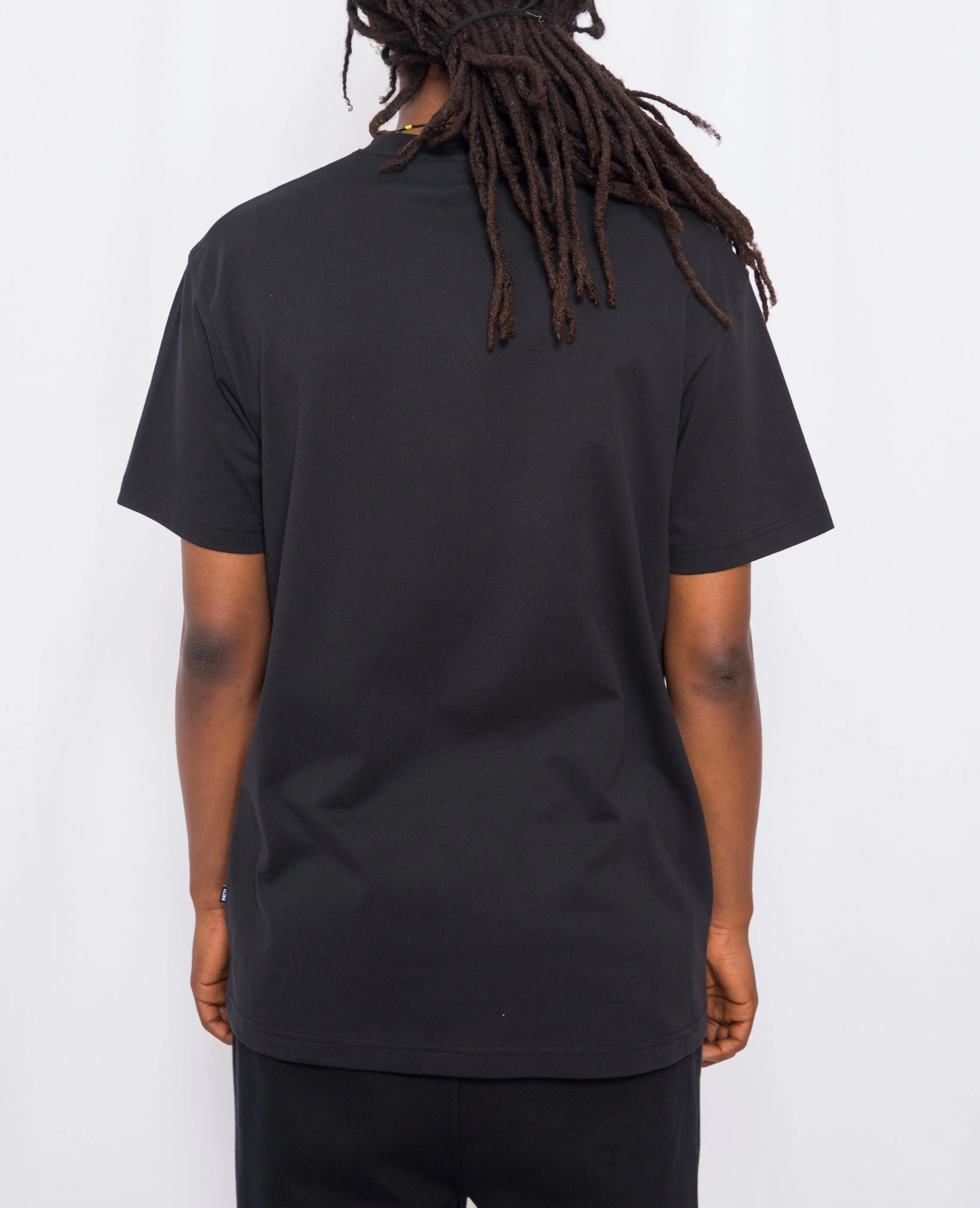 Patta Self-Care Graphic Tee - Black Unisex T-Shirt for Comfort and Style