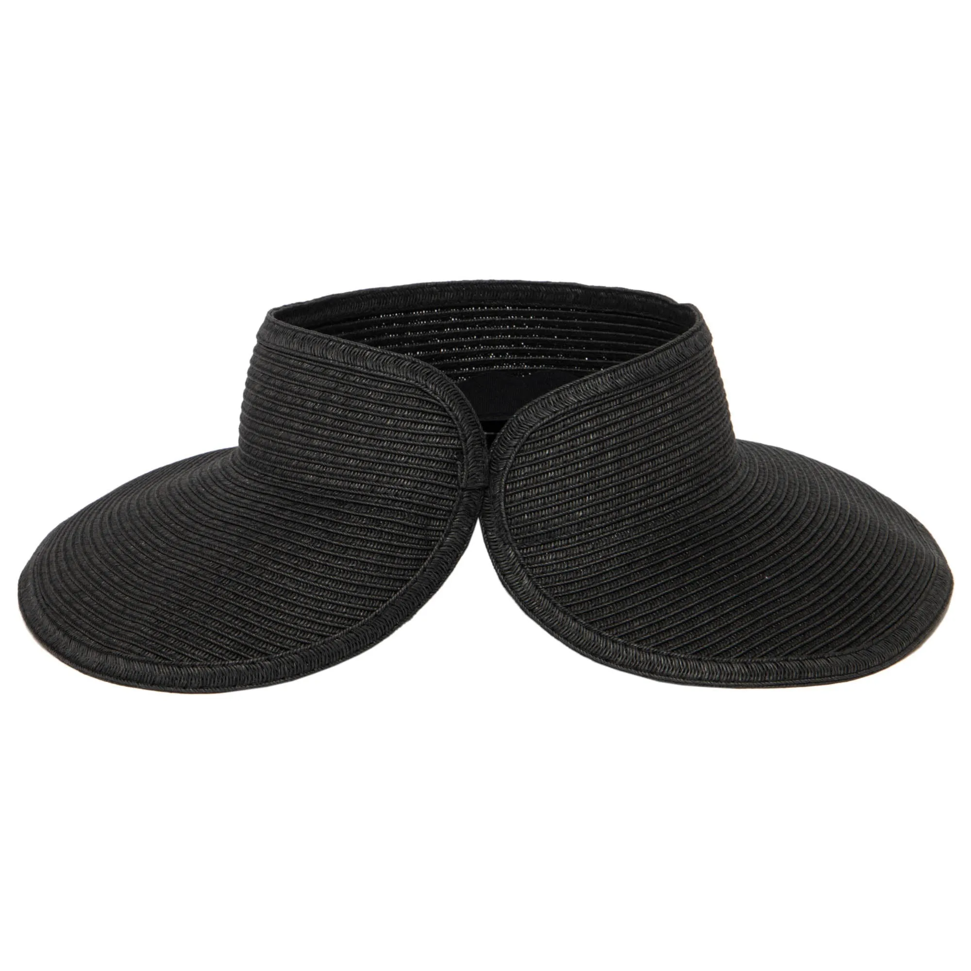 San Diego Hat Company's Signature Women's Ultrabraid Large Brim Visor