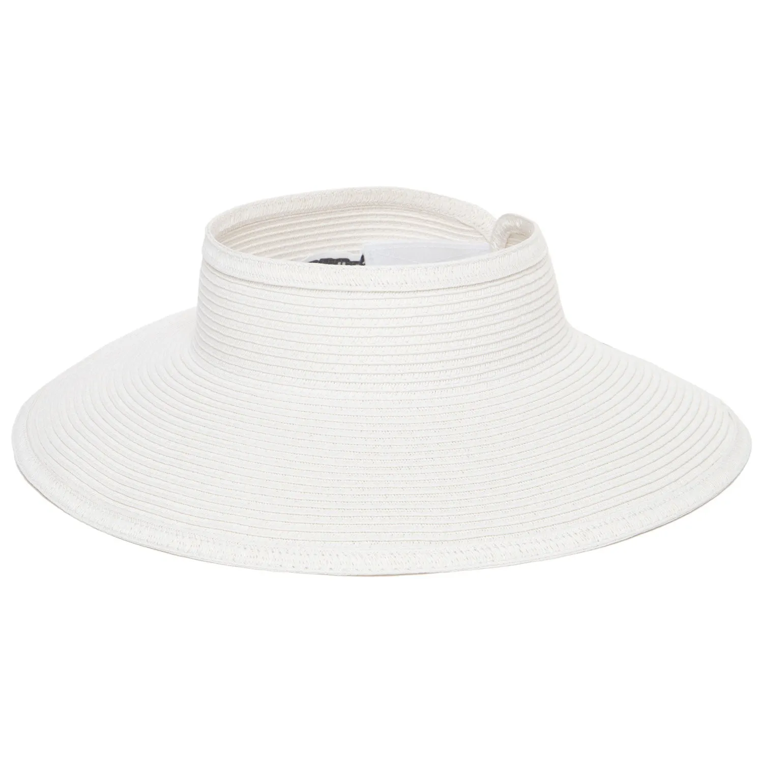 San Diego Hat Company's Signature Women's Ultrabraid Large Brim Visor