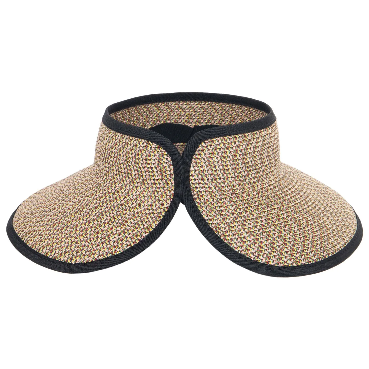San Diego Hat Company's Signature Women's Ultrabraid Large Brim Visor