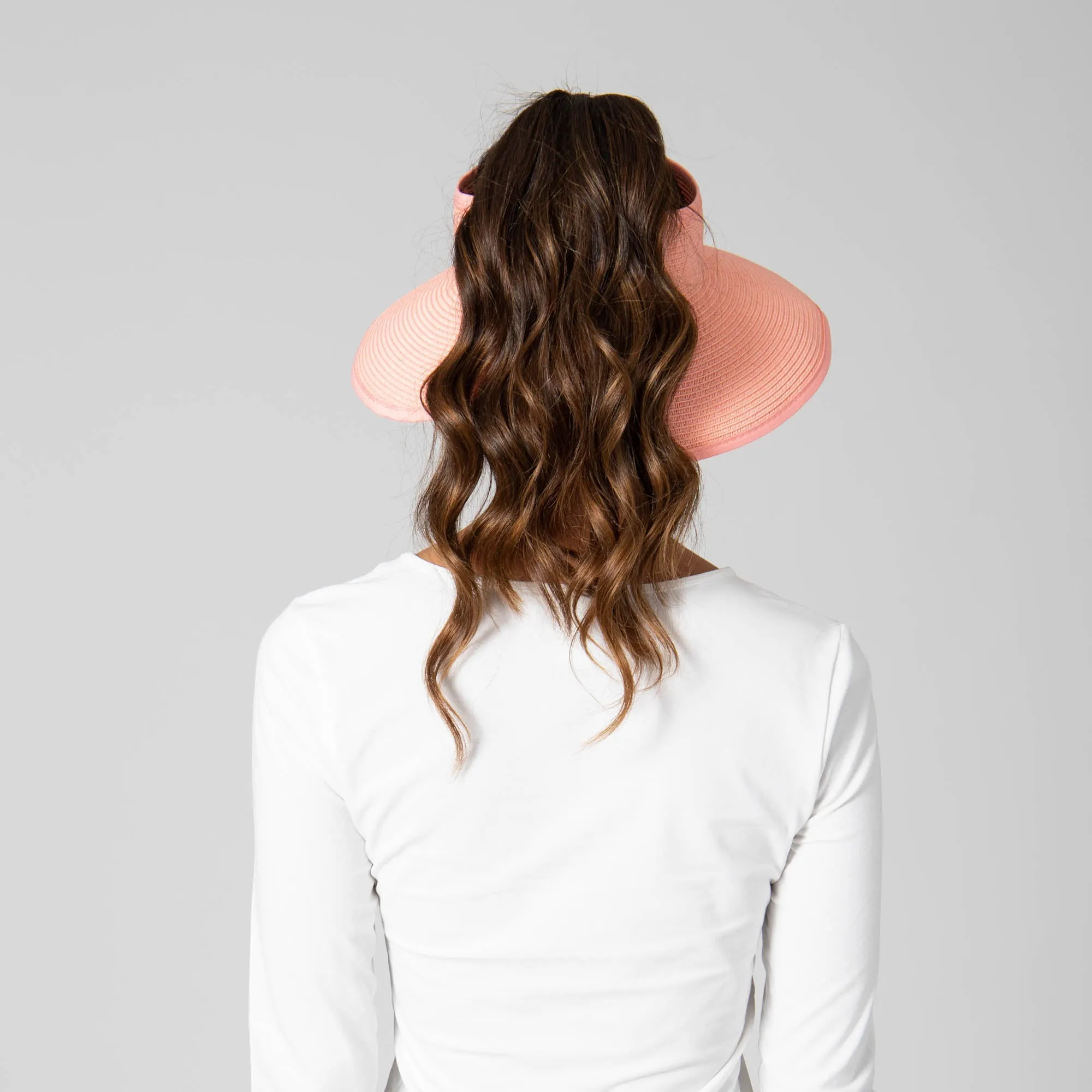 San Diego Hat Company's Signature Women's Ultrabraid Large Brim Visor