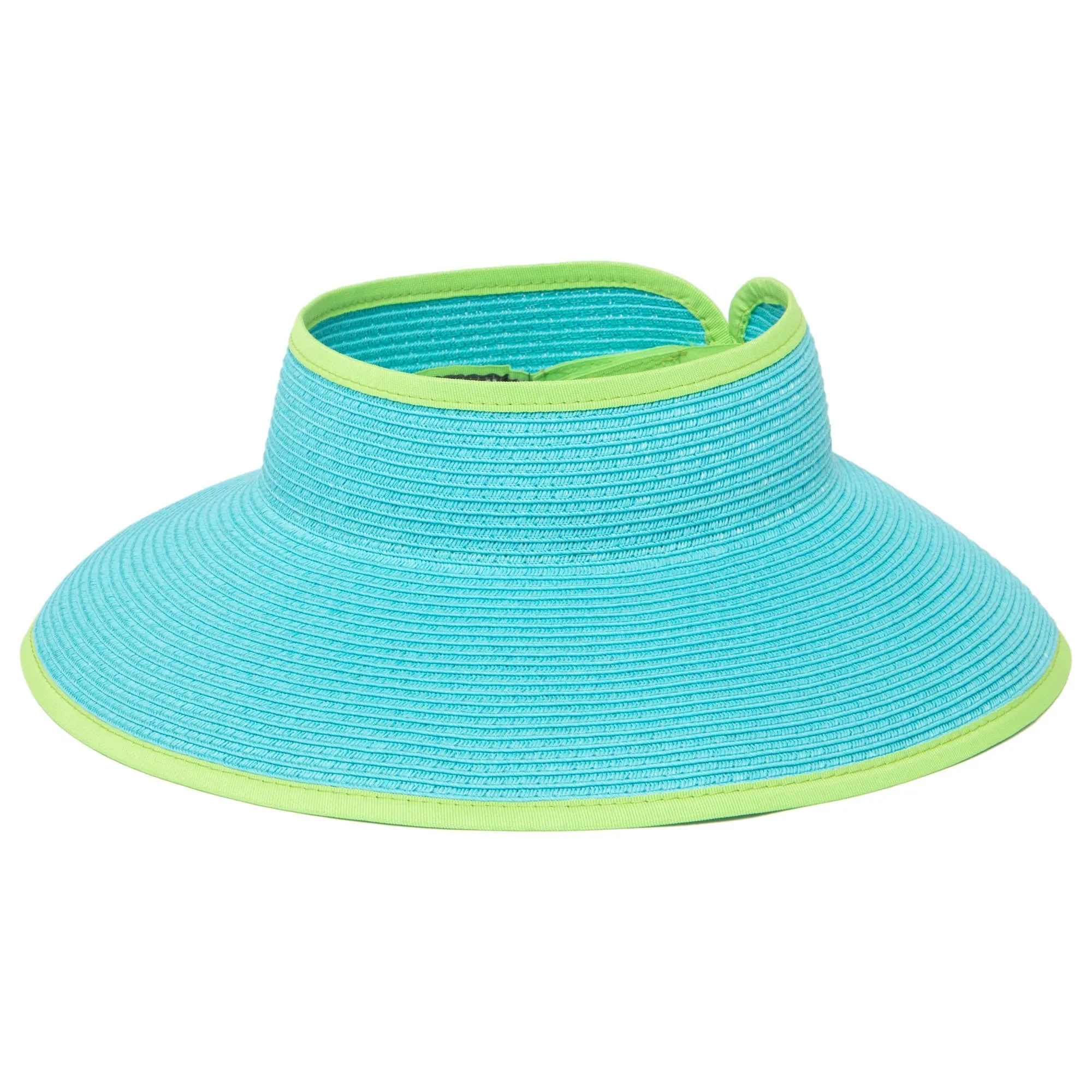 San Diego Hat Company's Signature Women's Ultrabraid Large Brim Visor