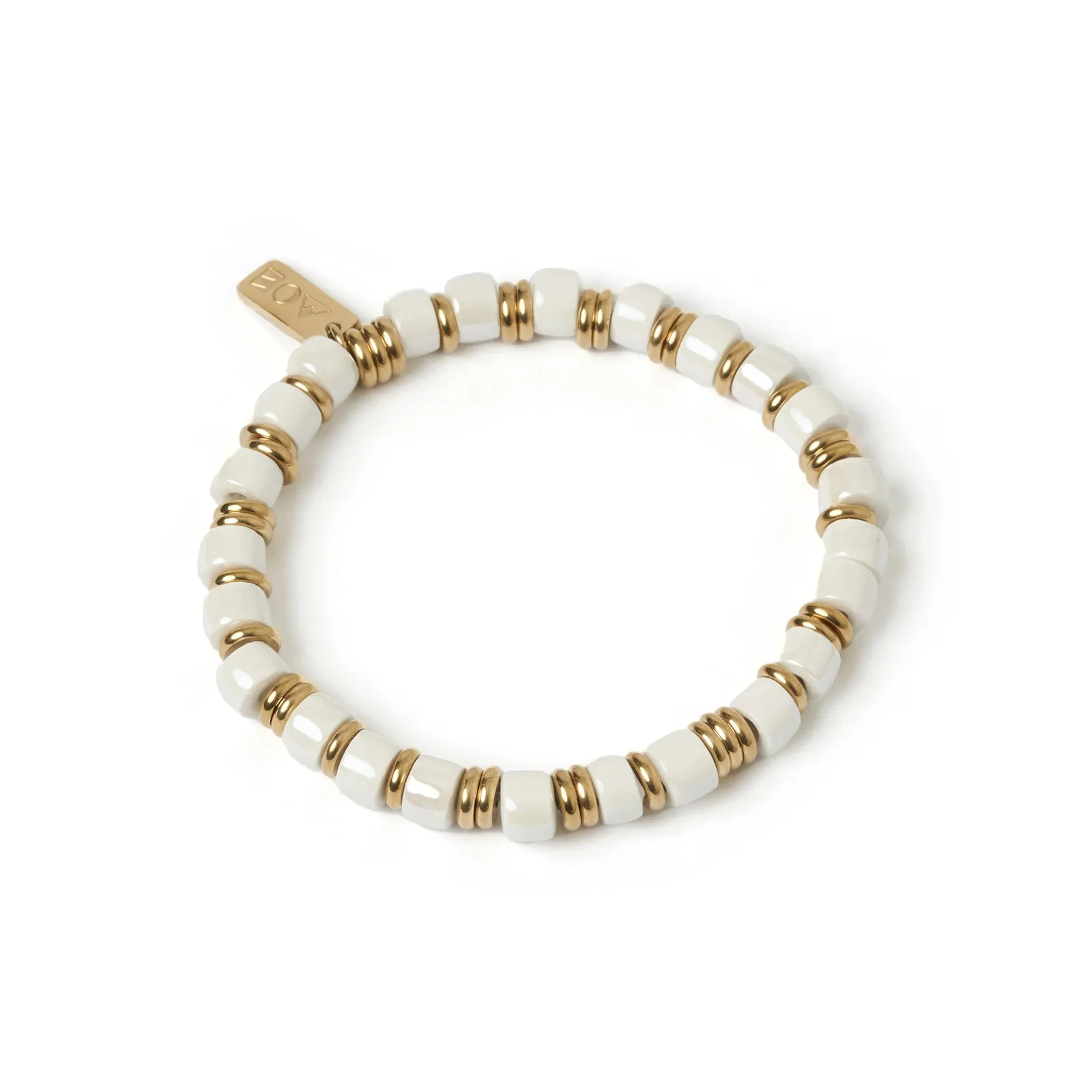 Skylar Bracelet Stack - Peony