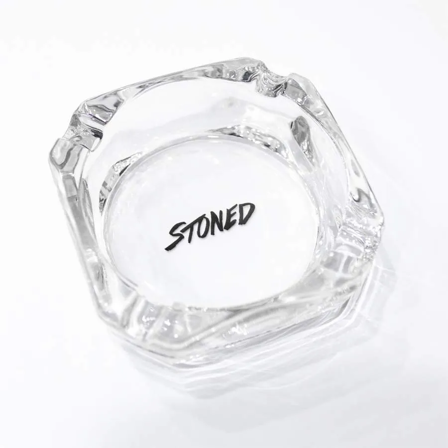 STONED GENETIC GLASS ASHTRAY