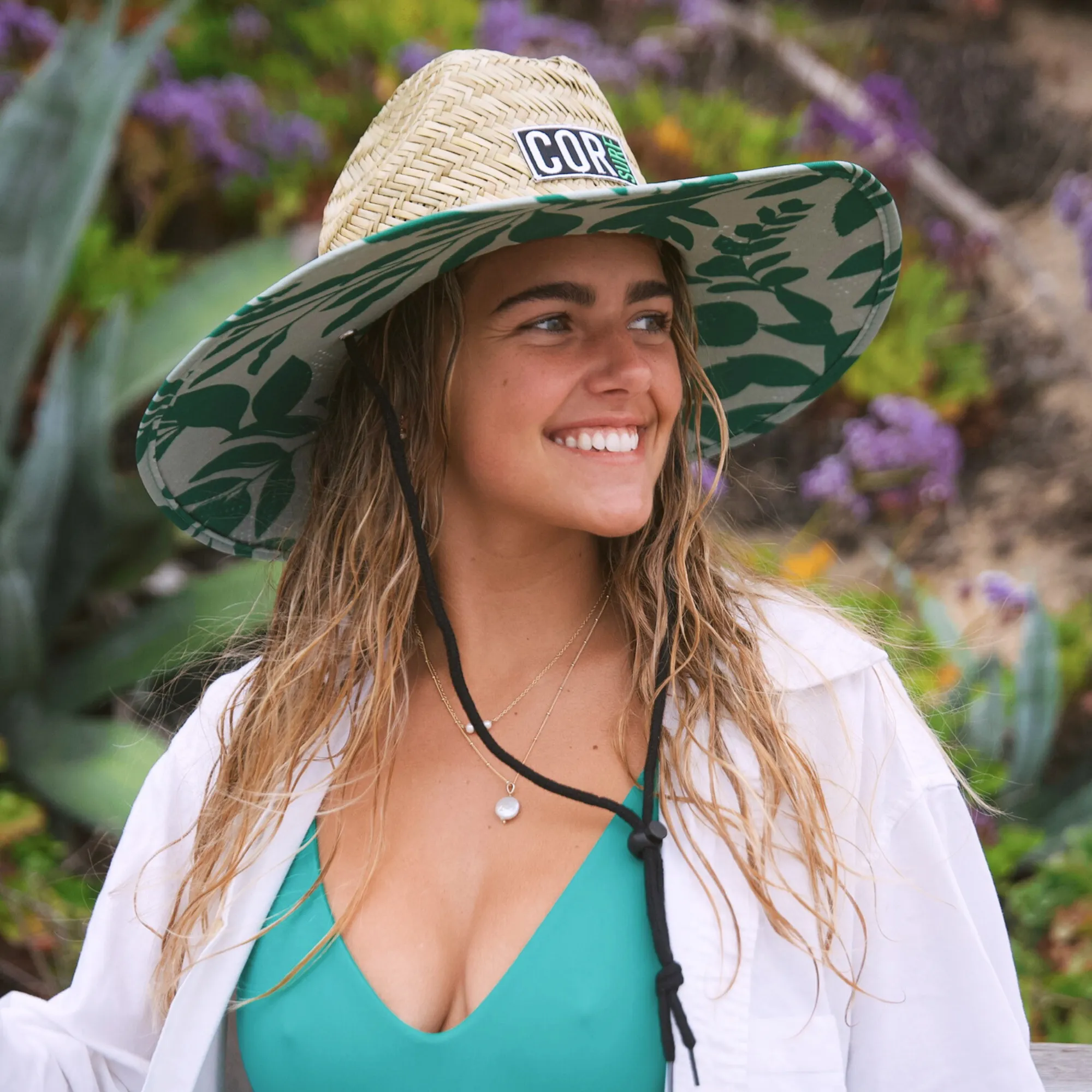 Straw Beach Sun Lifeguard Sun Hat- Kailua