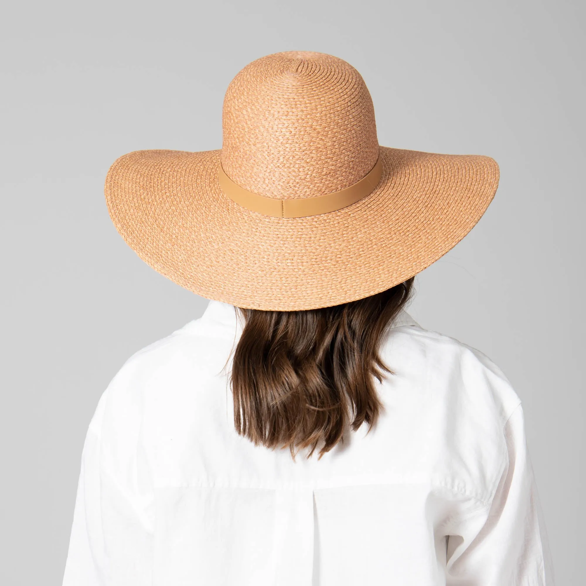 Sun Lounger - Women's Paperbraid Round Crown Sun Hat