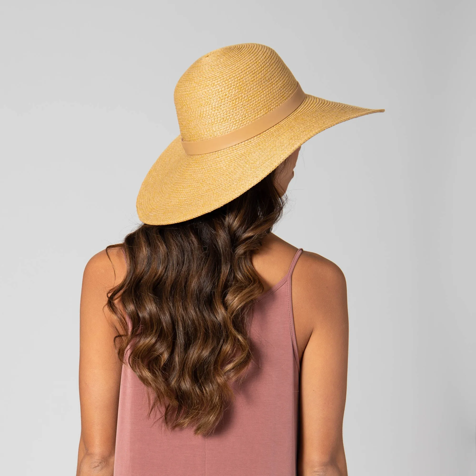 Sun Lounger - Women's Paperbraid Round Crown Sun Hat