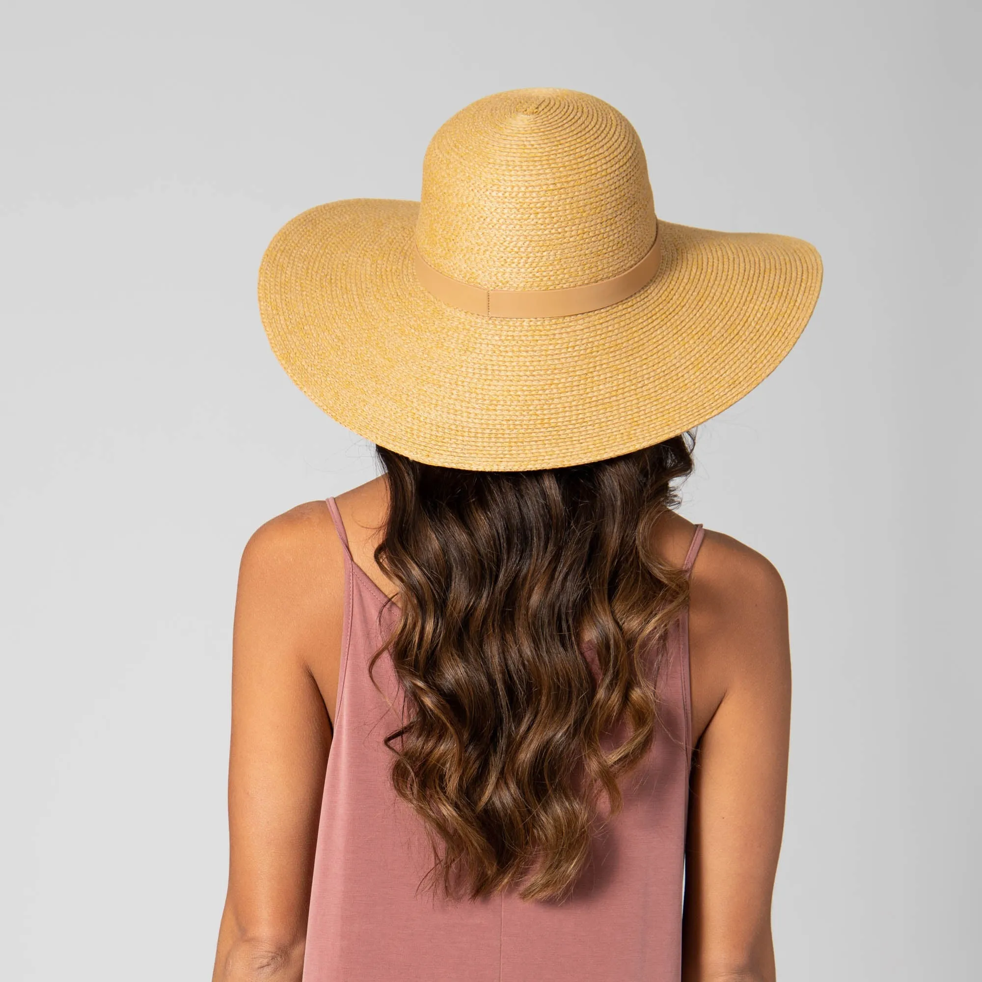 Sun Lounger - Women's Paperbraid Round Crown Sun Hat