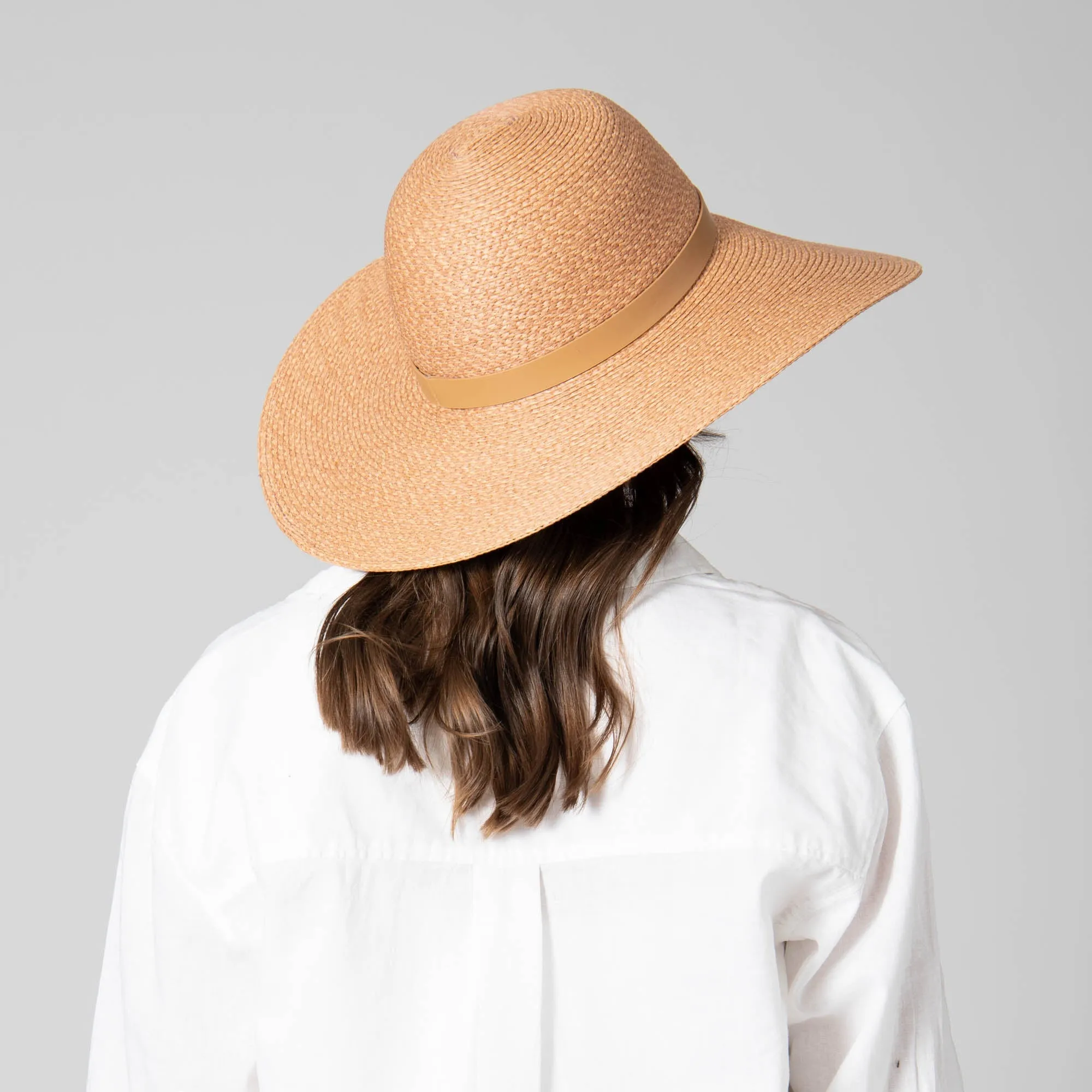 Sun Lounger - Women's Paperbraid Round Crown Sun Hat