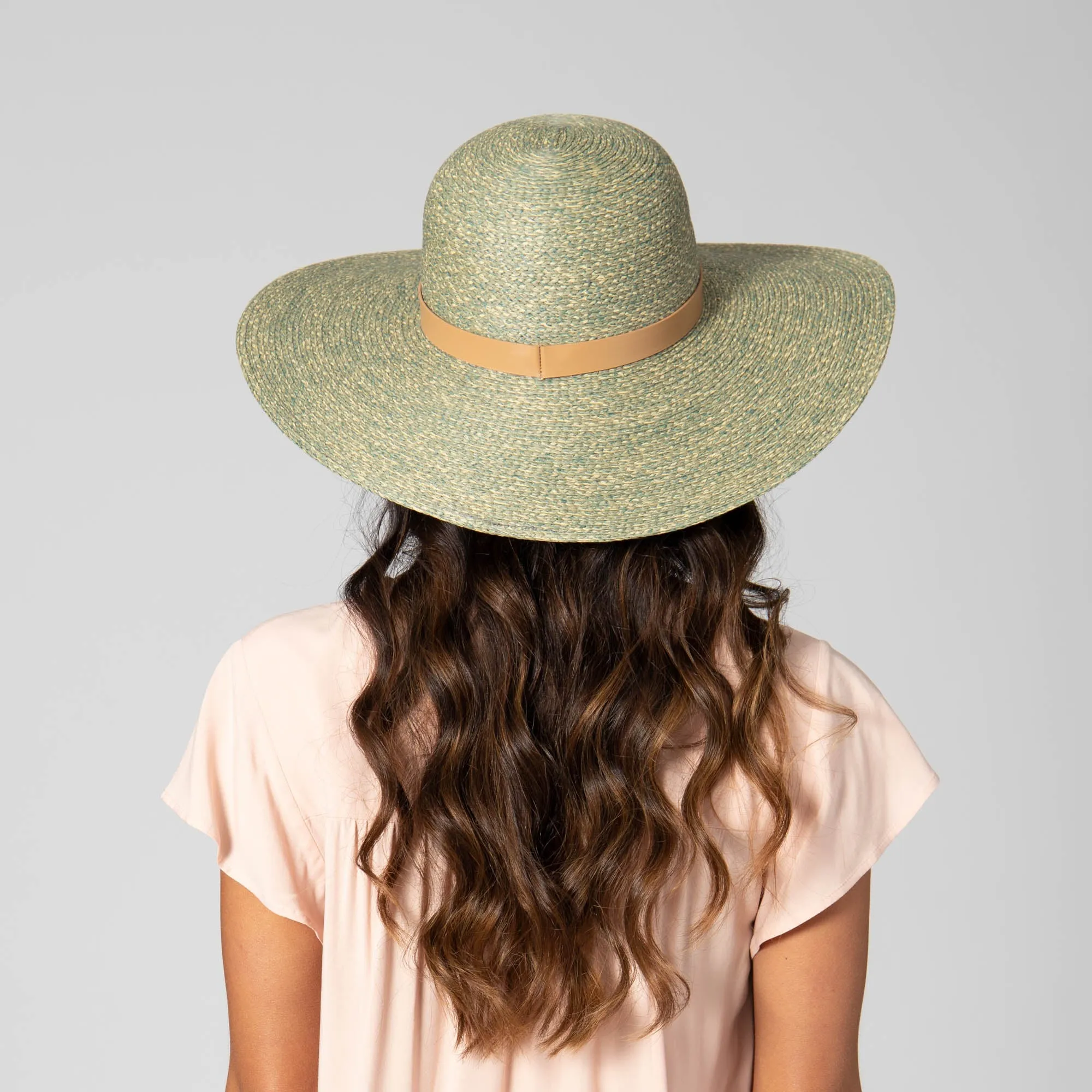 Sun Lounger - Women's Paperbraid Round Crown Sun Hat