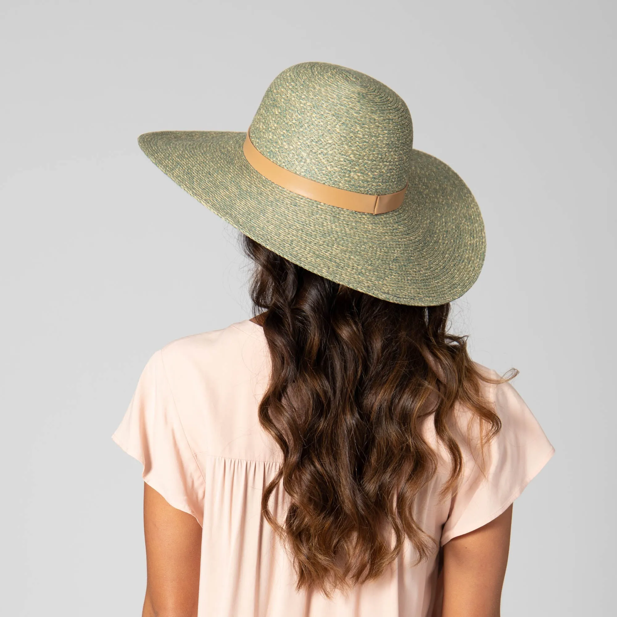Sun Lounger - Women's Paperbraid Round Crown Sun Hat