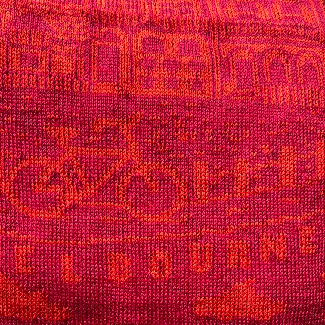 The Melbourne Scarf - Extra Fine Merino Wool - Red