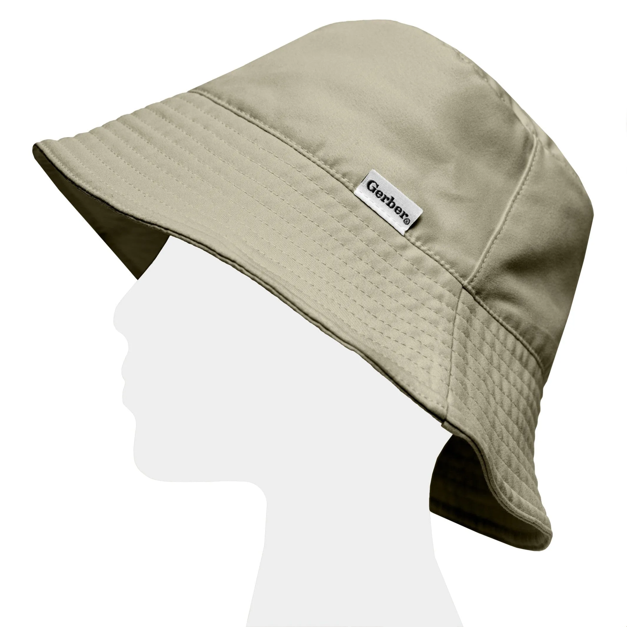 Toddler Neutral UPF 50  Olive Sun Hat