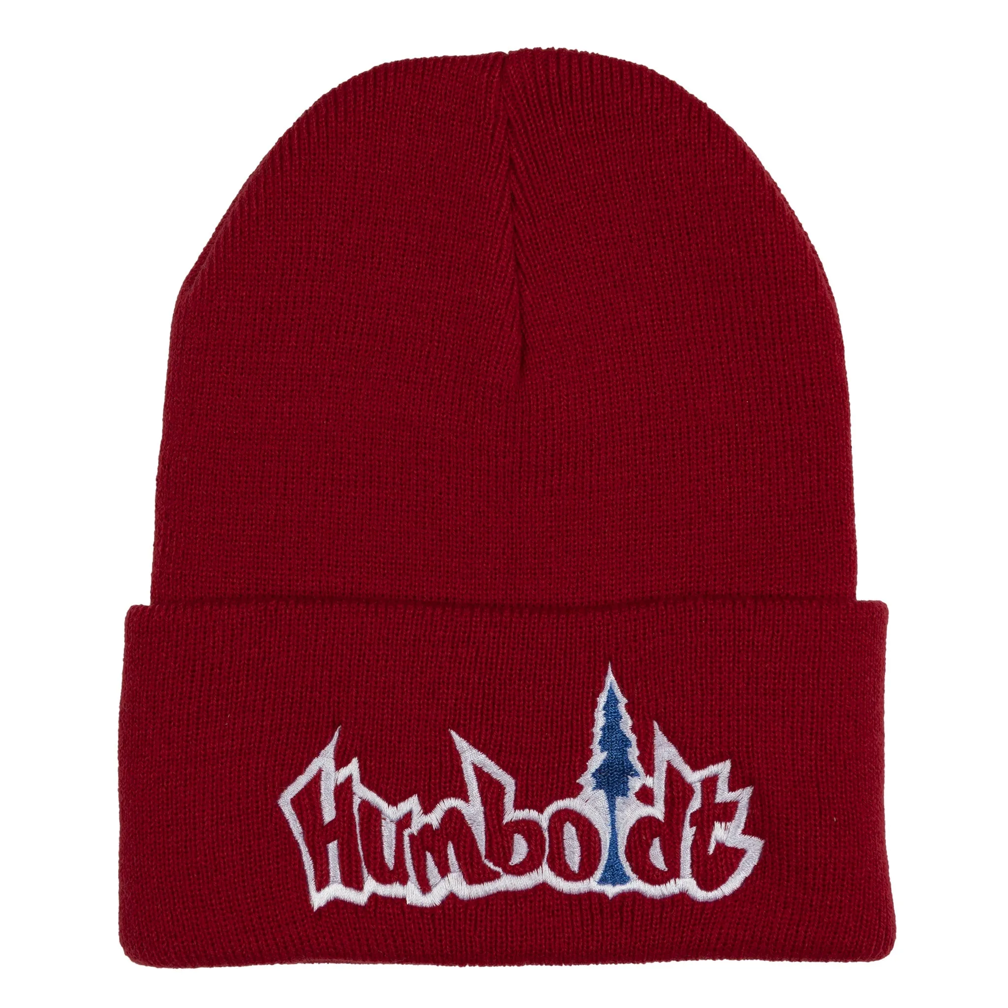 Treelogo Outline Foldup Beanie RED-WHT-BLU