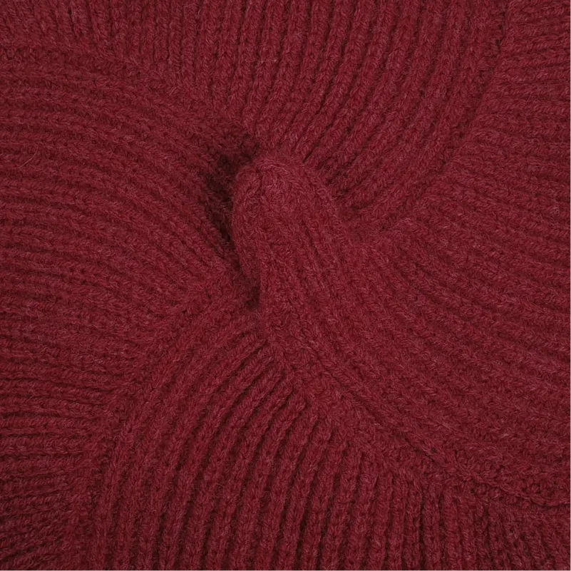 Whippet Beret - Australian Lambswool - Poppy Red